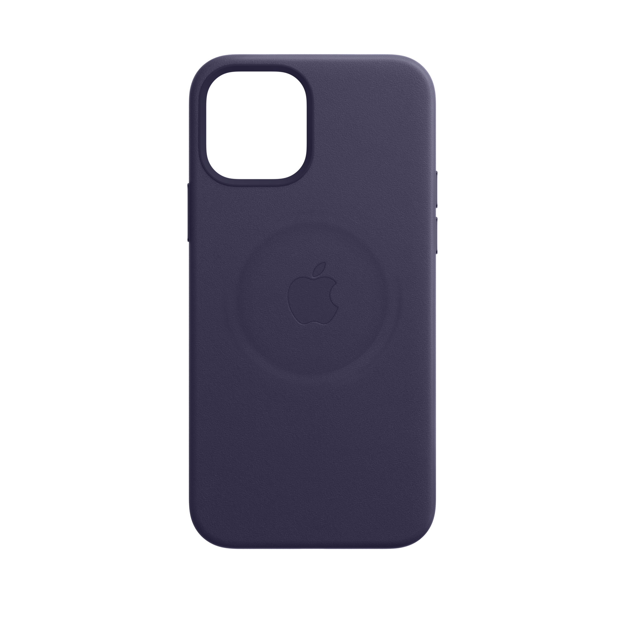 iPhone 12 mini Leather Case with MagSafe — Deep Violet