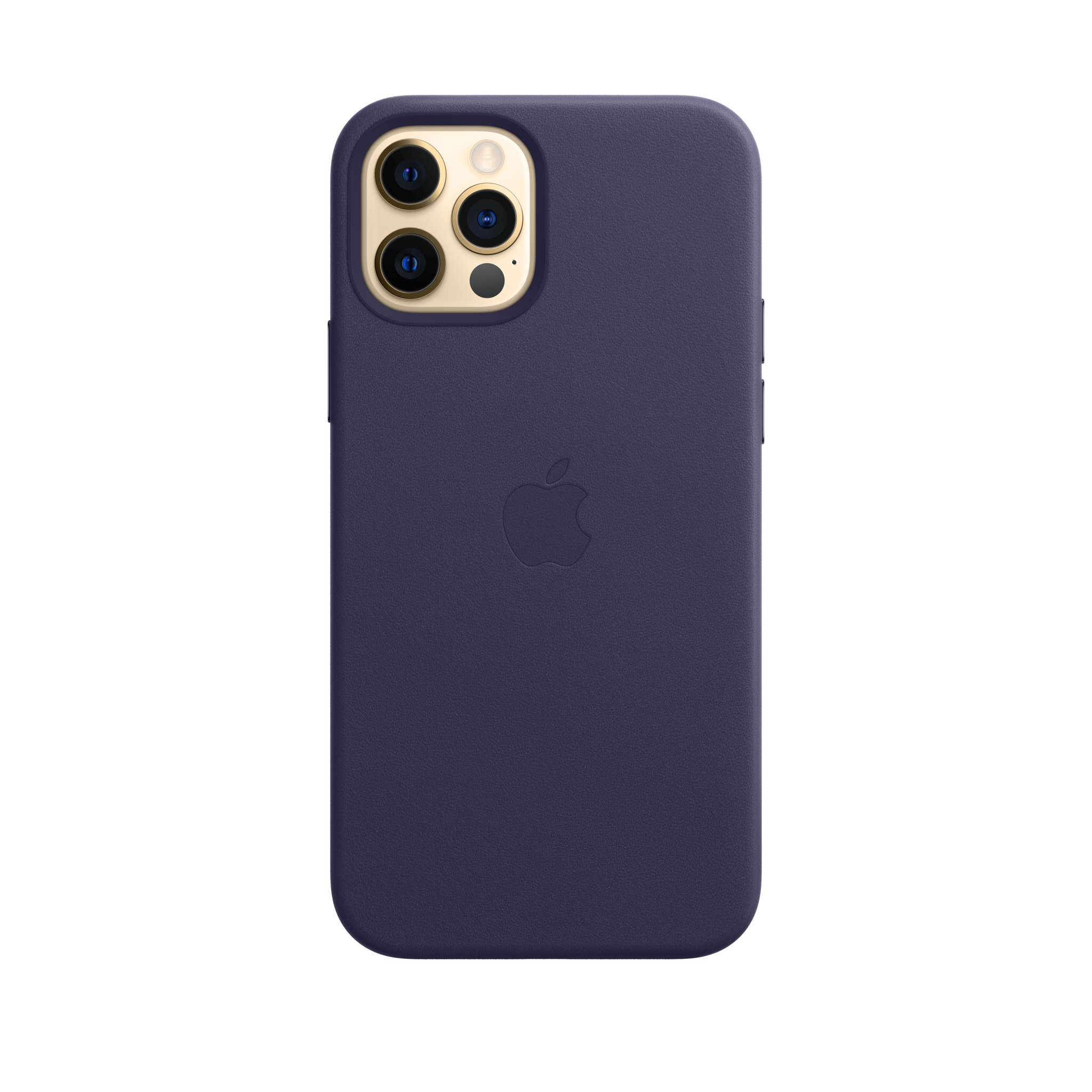 iPhone 12 & 12 Pro Leather Case with MagSafe — Deep Violet