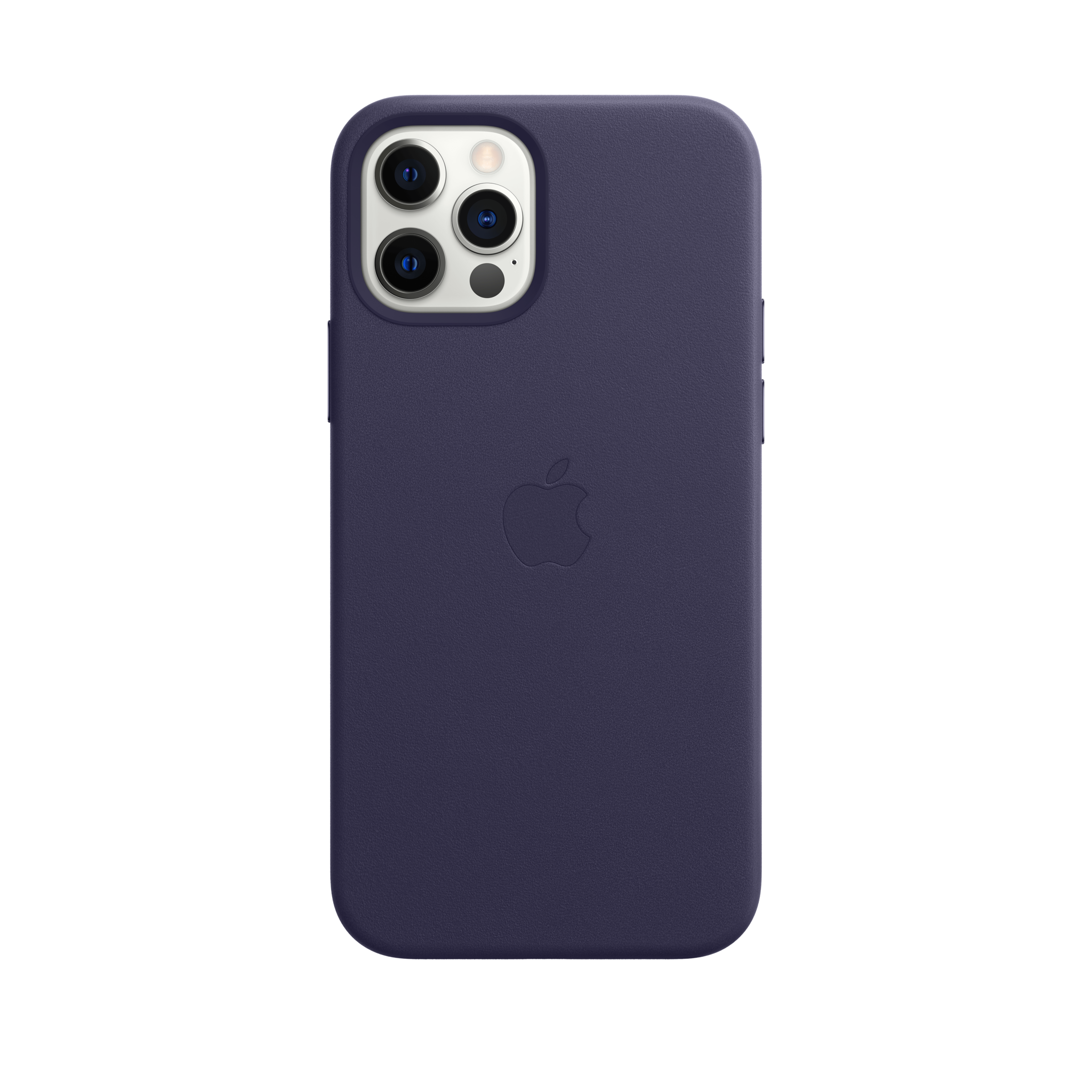 iPhone 12 & 12 Pro Leather Case with MagSafe — Deep Violet