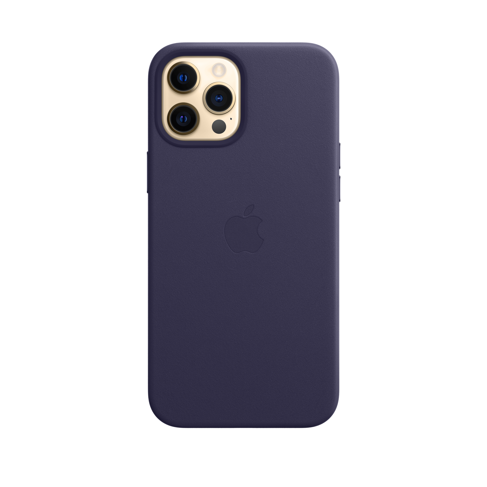 iPhone 12 Pro Max Leather Case with MagSafe — Deep Violet