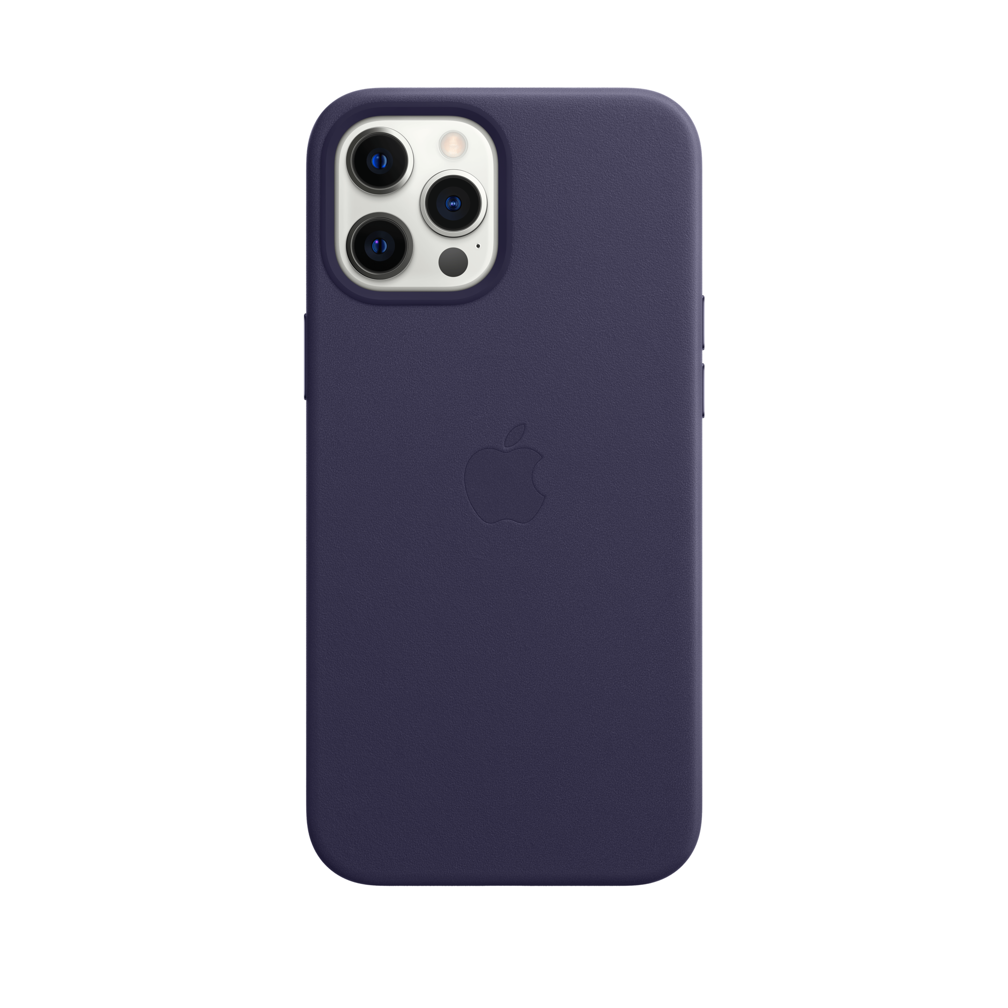 iPhone 12 Pro Max Leather Case with MagSafe — Deep Violet
