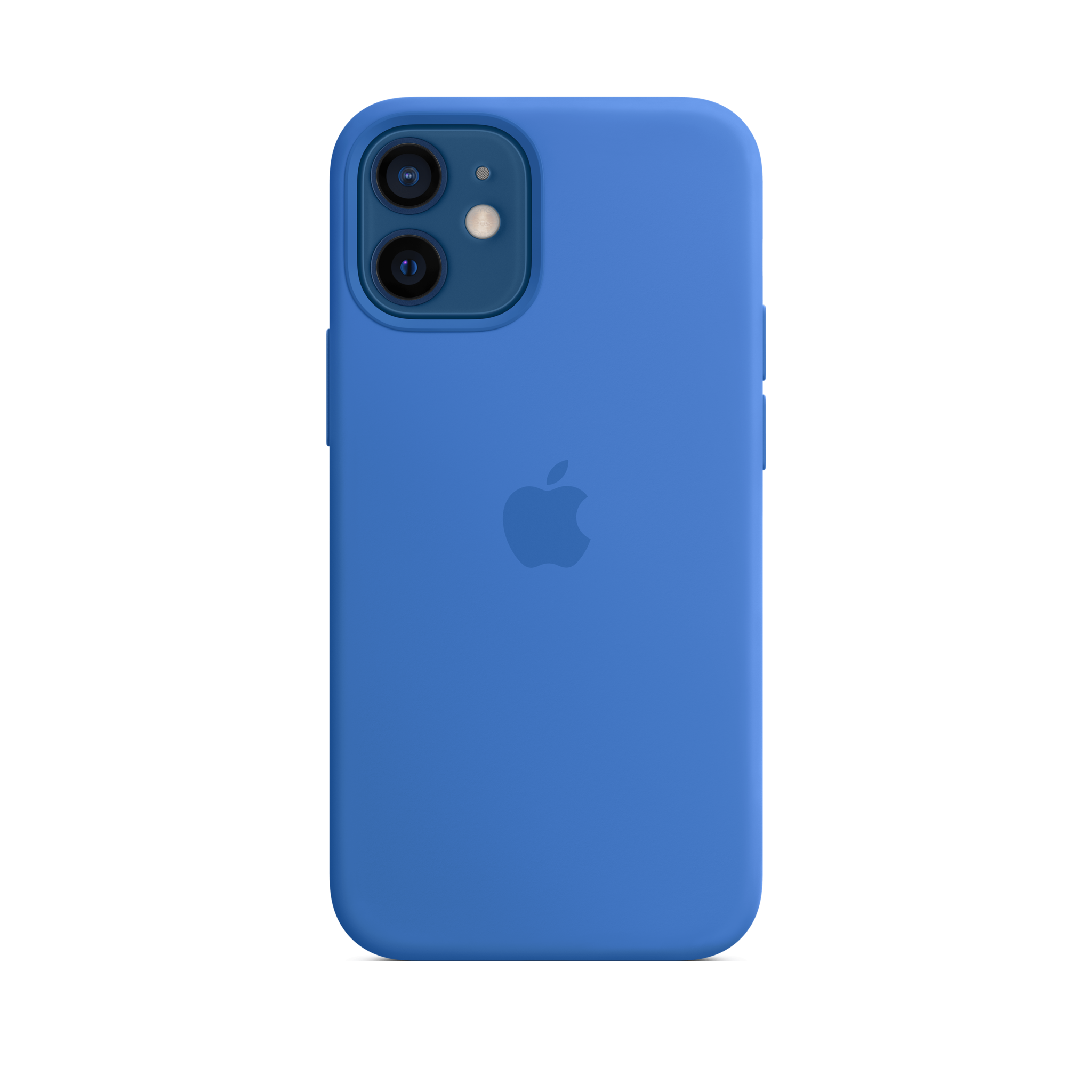 iPhone 12 mini Silicone Case with MagSafe — Capri Blue