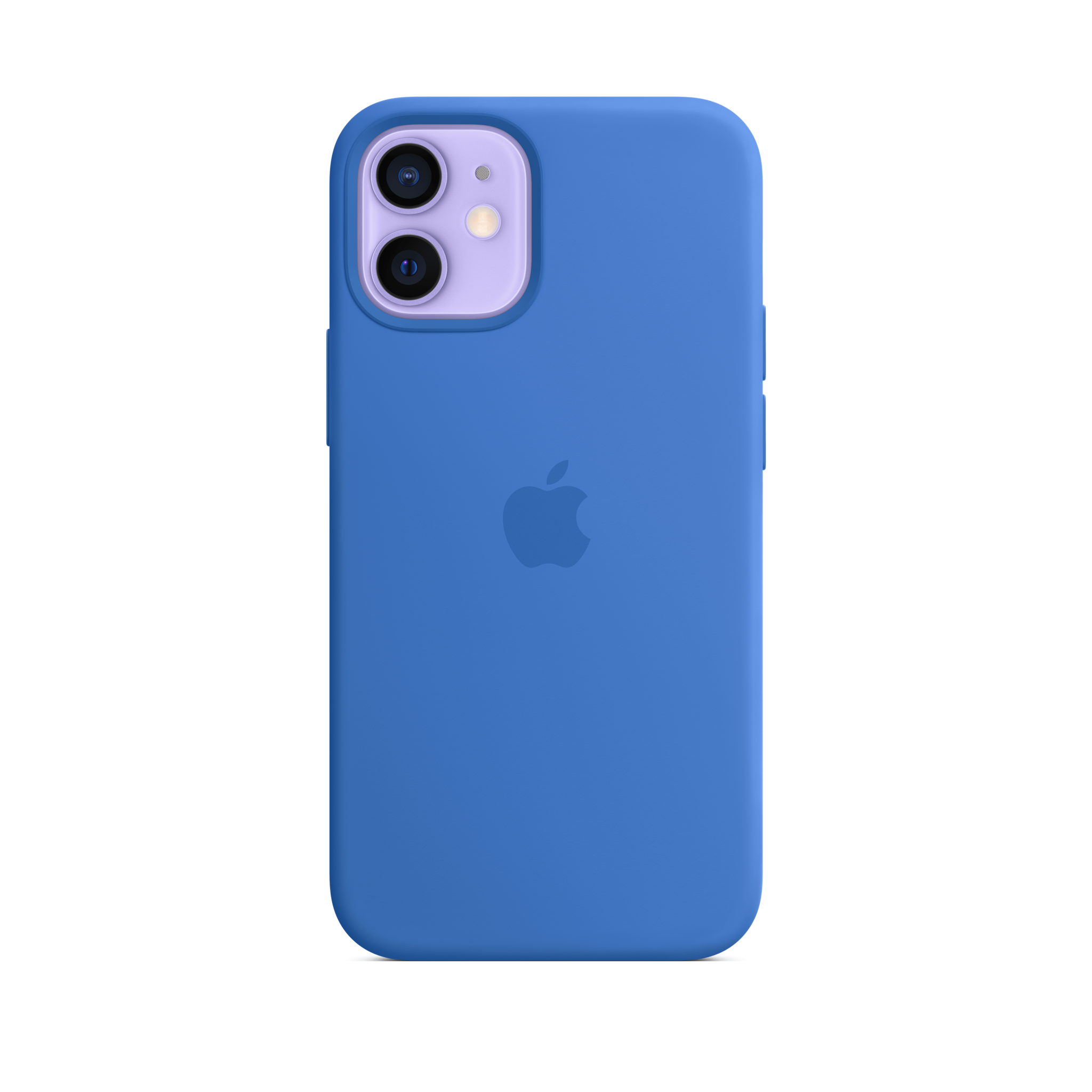 iPhone 12 mini Silicone Case with MagSafe — Capri Blue