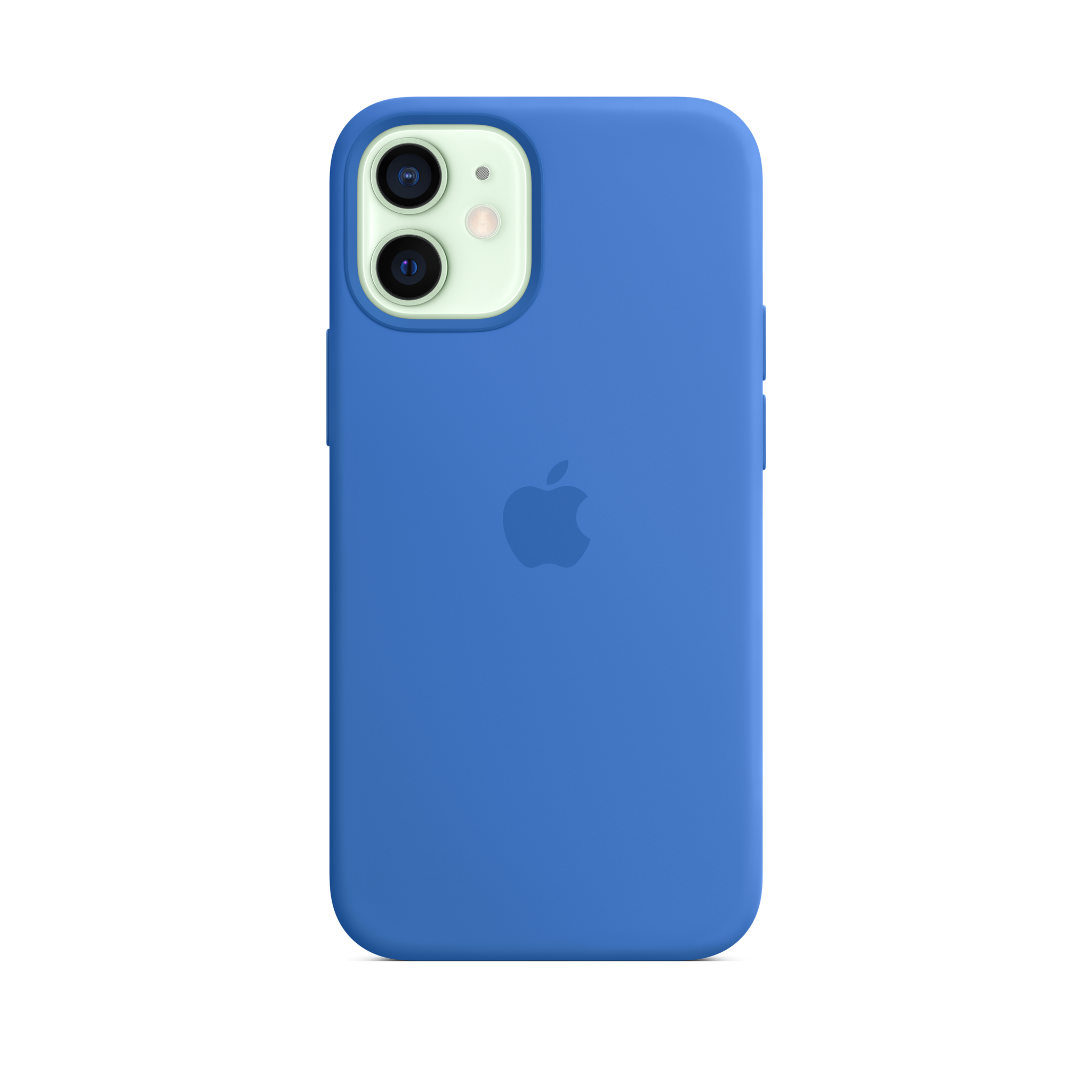 iPhone 12 mini Silicone Case with MagSafe — Capri Blue