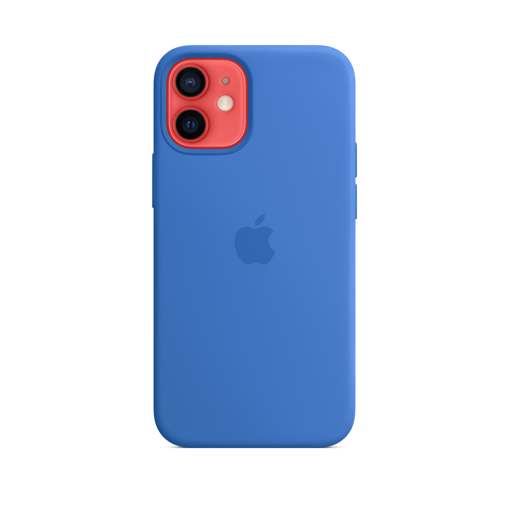 iPhone 12 mini Silicone Case with MagSafe — Capri Blue