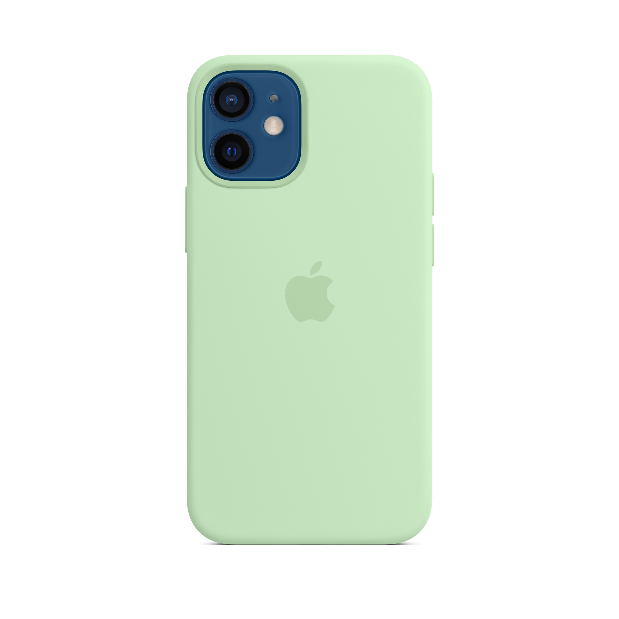 iPhone 12 mini Silicone Case with MagSafe — Pistachio