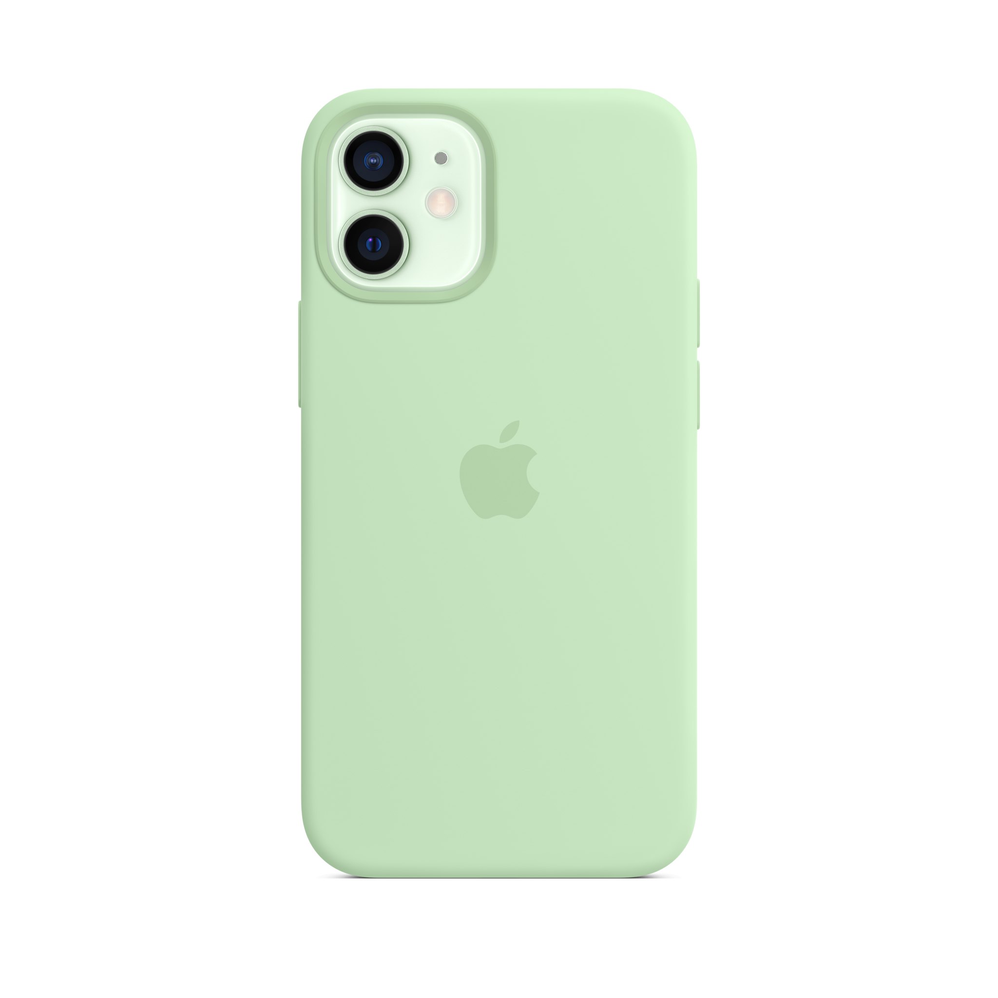 iPhone 12 mini Silicone Case with MagSafe — Pistachio