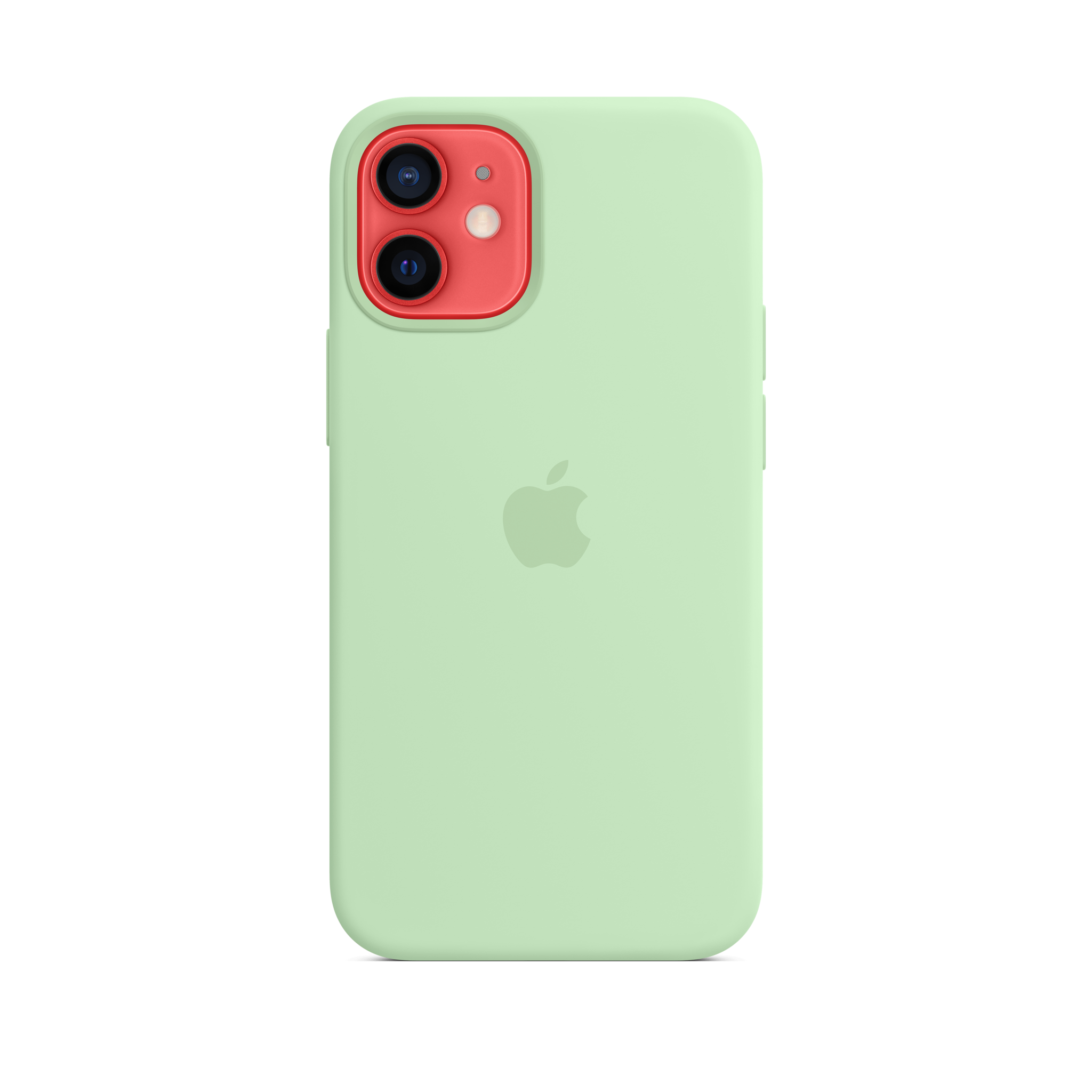 iPhone 12 mini Silicone Case with MagSafe — Pistachio