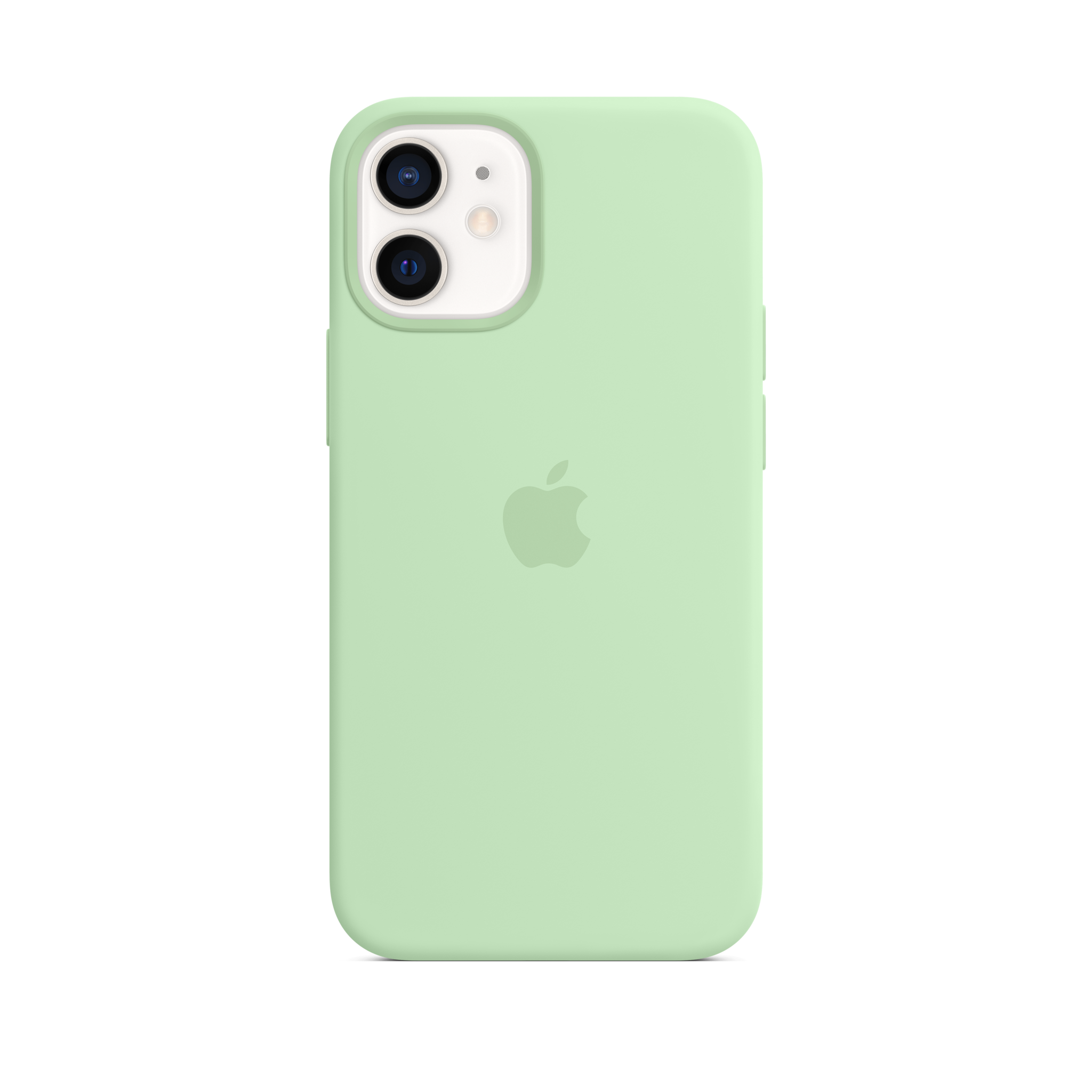 iPhone 12 mini Silicone Case with MagSafe — Pistachio
