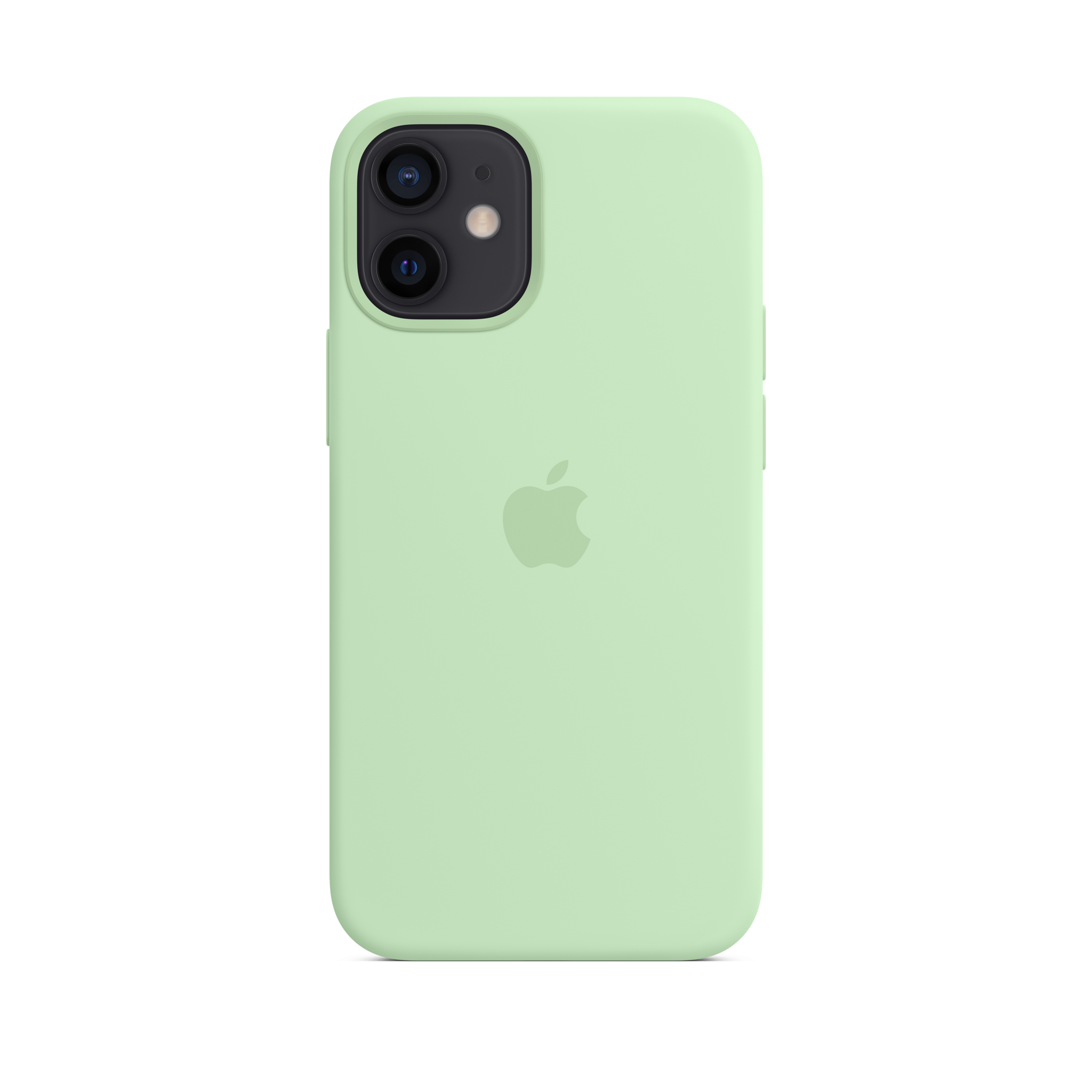 iPhone 12 mini Silicone Case with MagSafe — Pistachio