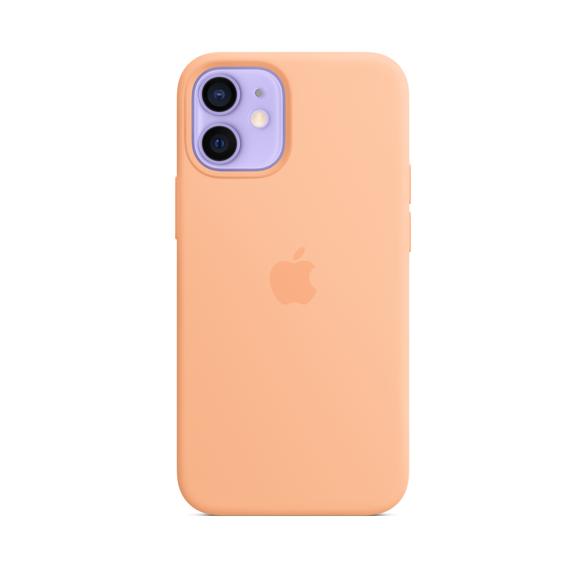 iPhone 12 mini Silicone Case with MagSafe — Cantaloupe