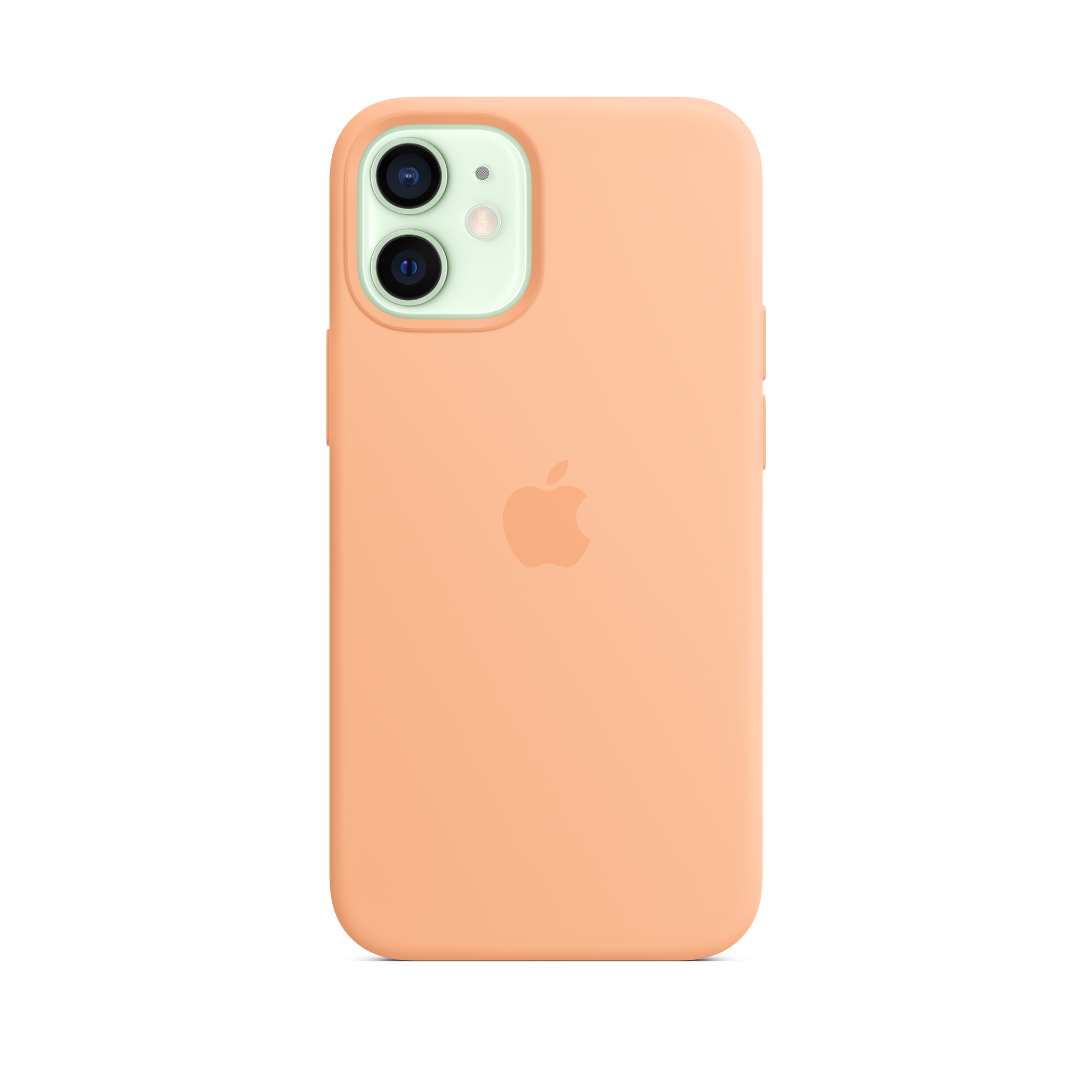 iPhone 12 mini Silicone Case with MagSafe — Cantaloupe