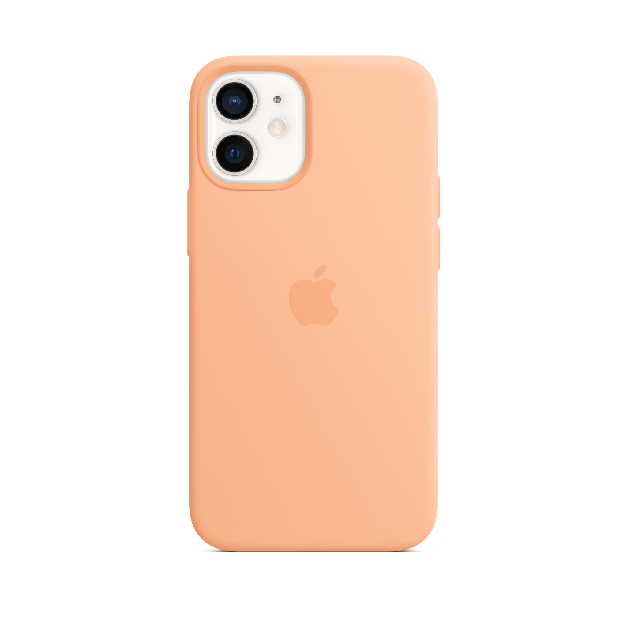 iPhone 12 mini Silicone Case with MagSafe — Cantaloupe