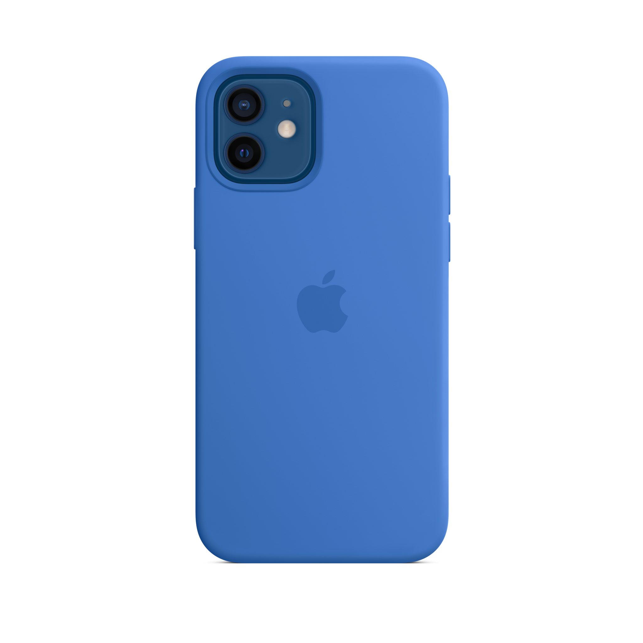 iPhone 12 & 12 Pro Silicone Case with MagSafe — Capri Blue