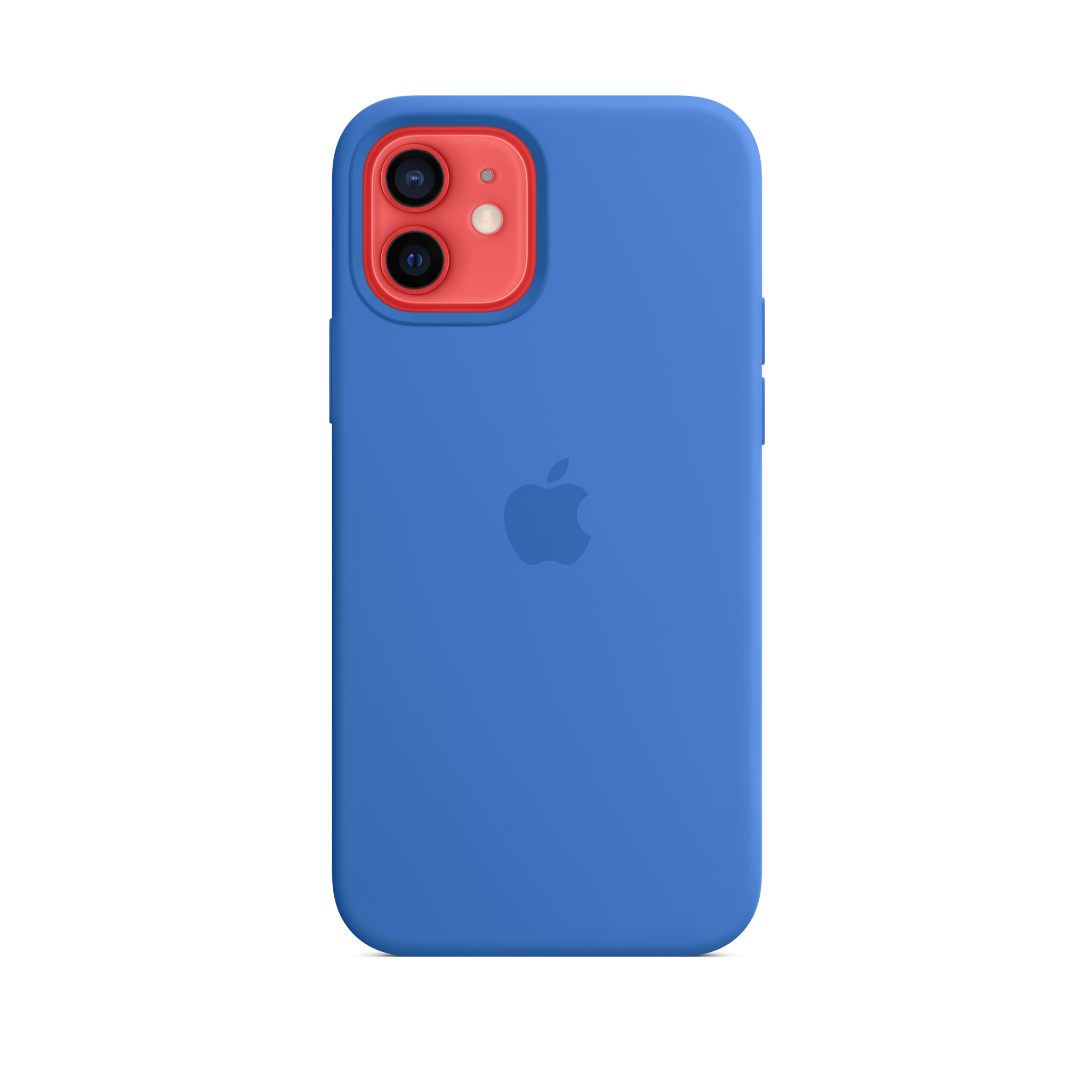 iPhone 12 & 12 Pro Silicone Case with MagSafe — Capri Blue