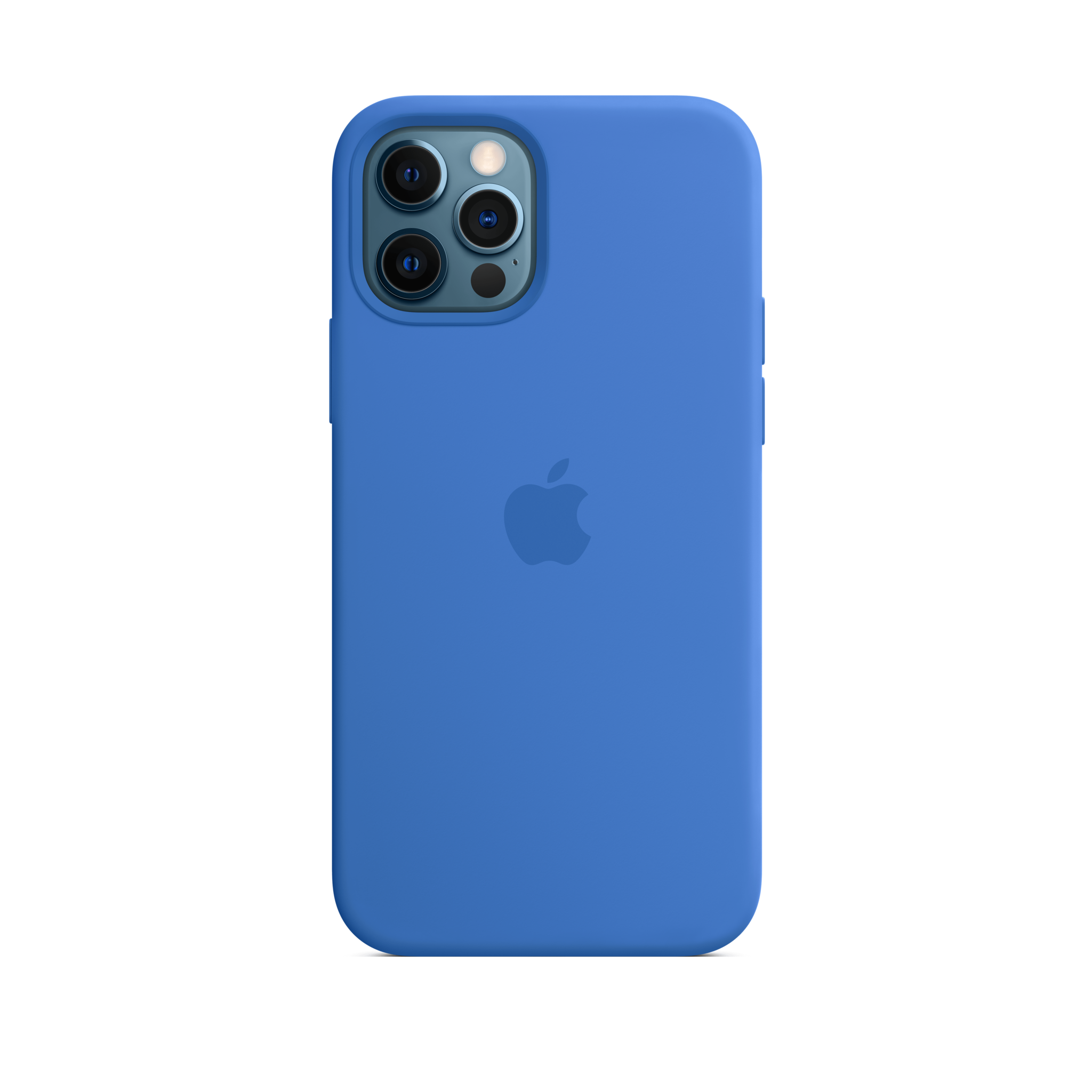 iPhone 12 & 12 Pro Silicone Case with MagSafe — Capri Blue