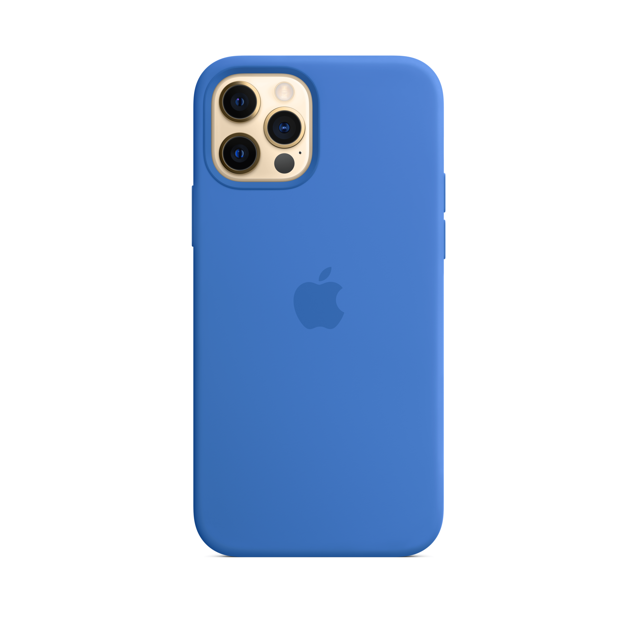 iPhone 12 & 12 Pro Silicone Case with MagSafe — Capri Blue