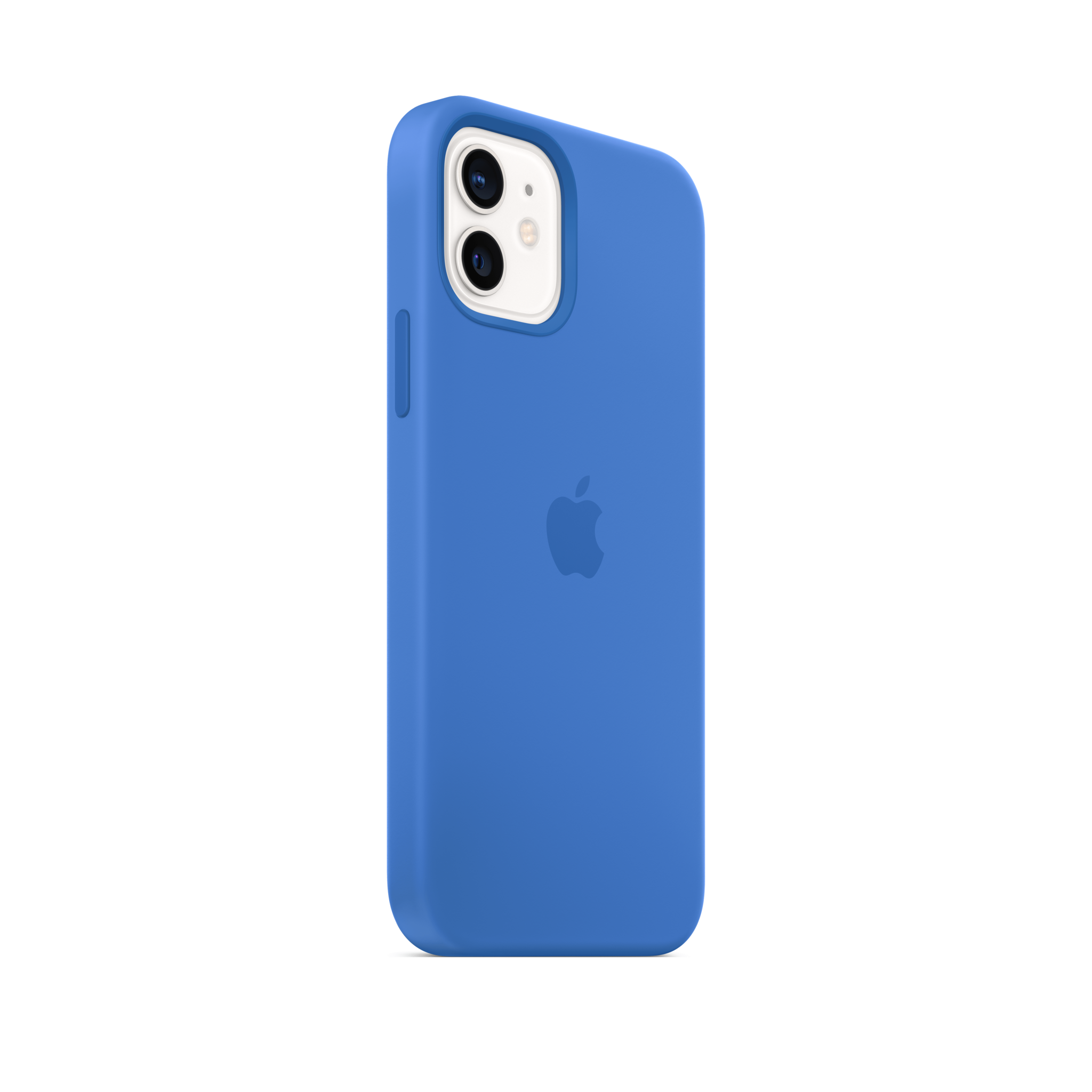 iPhone 12 & 12 Pro Silicone Case with MagSafe — Capri Blue