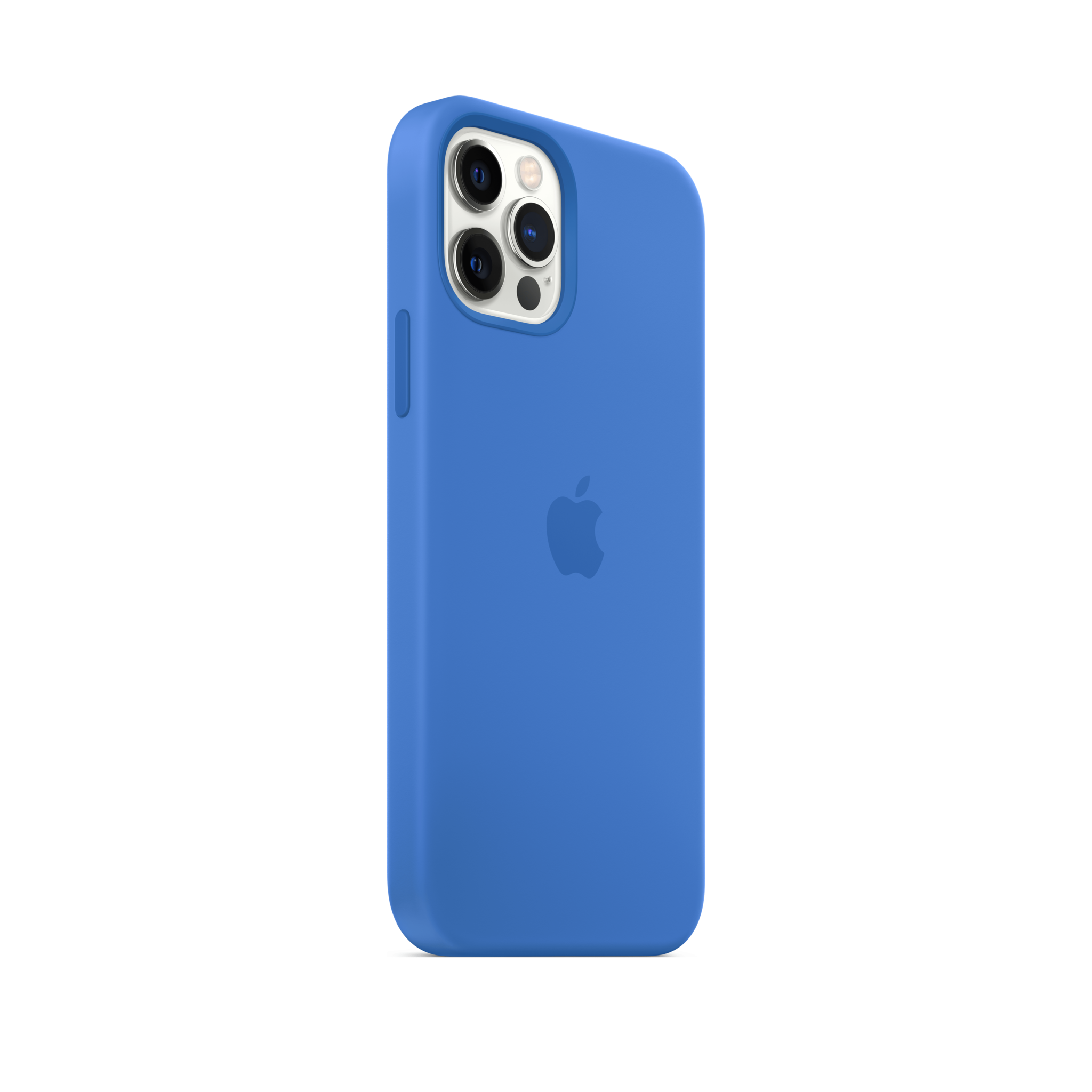 iPhone 12 & 12 Pro Silicone Case with MagSafe — Capri Blue