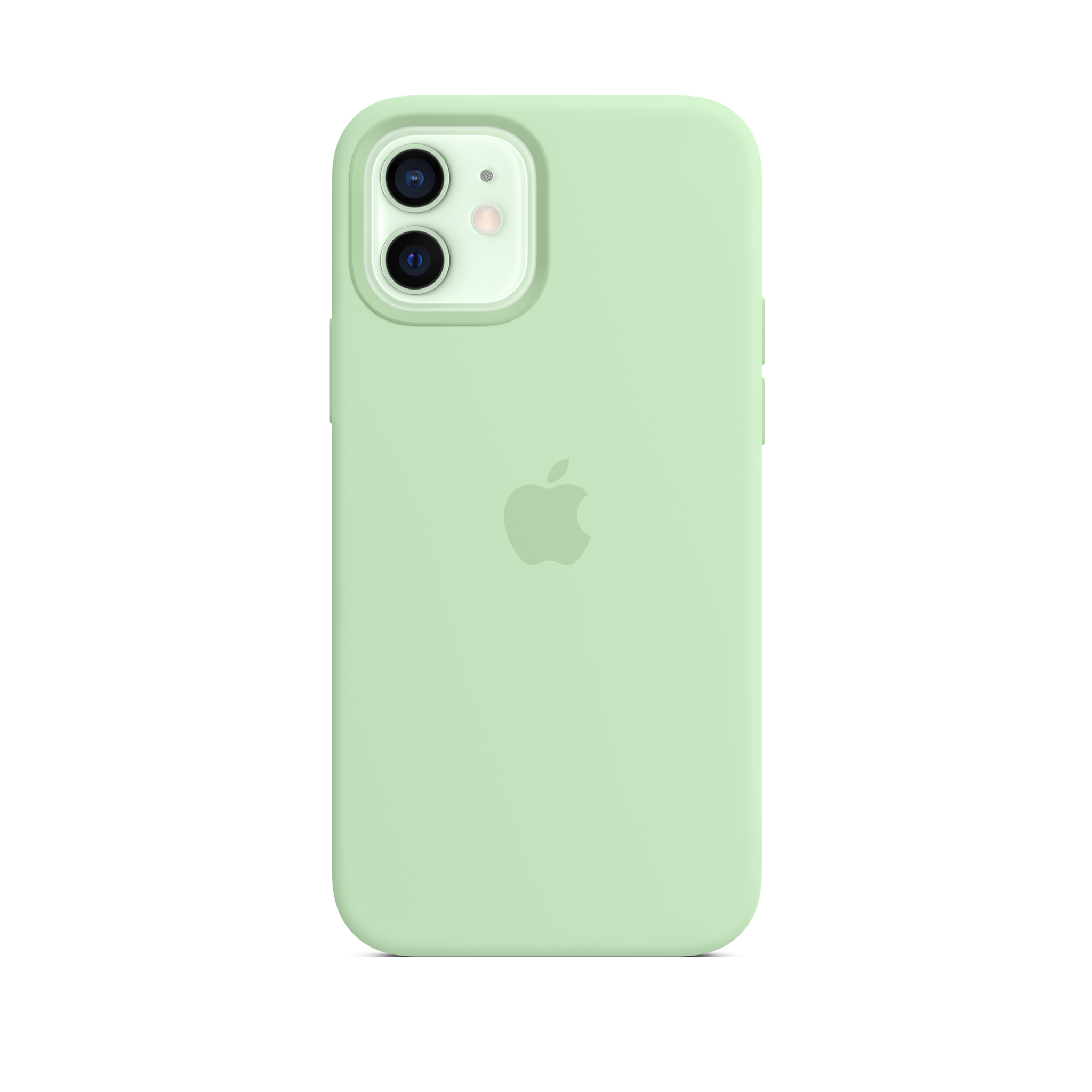 iPhone 12 & 12 Pro Silicone Case with MagSafe — Pistachio