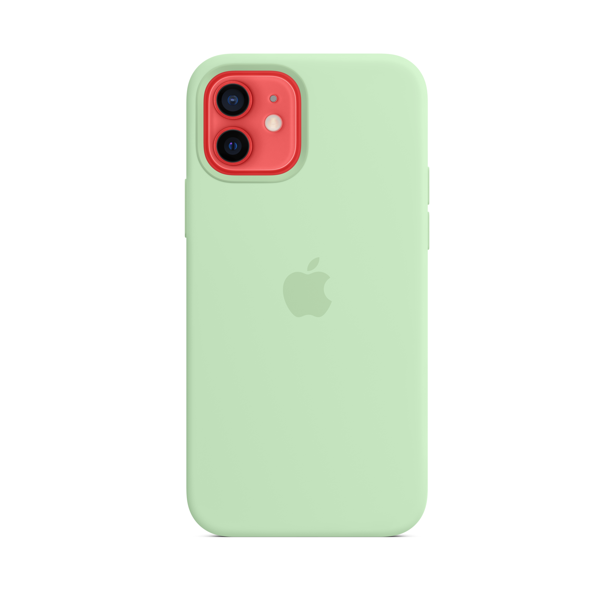 iPhone 12 & 12 Pro Silicone Case with MagSafe — Pistachio