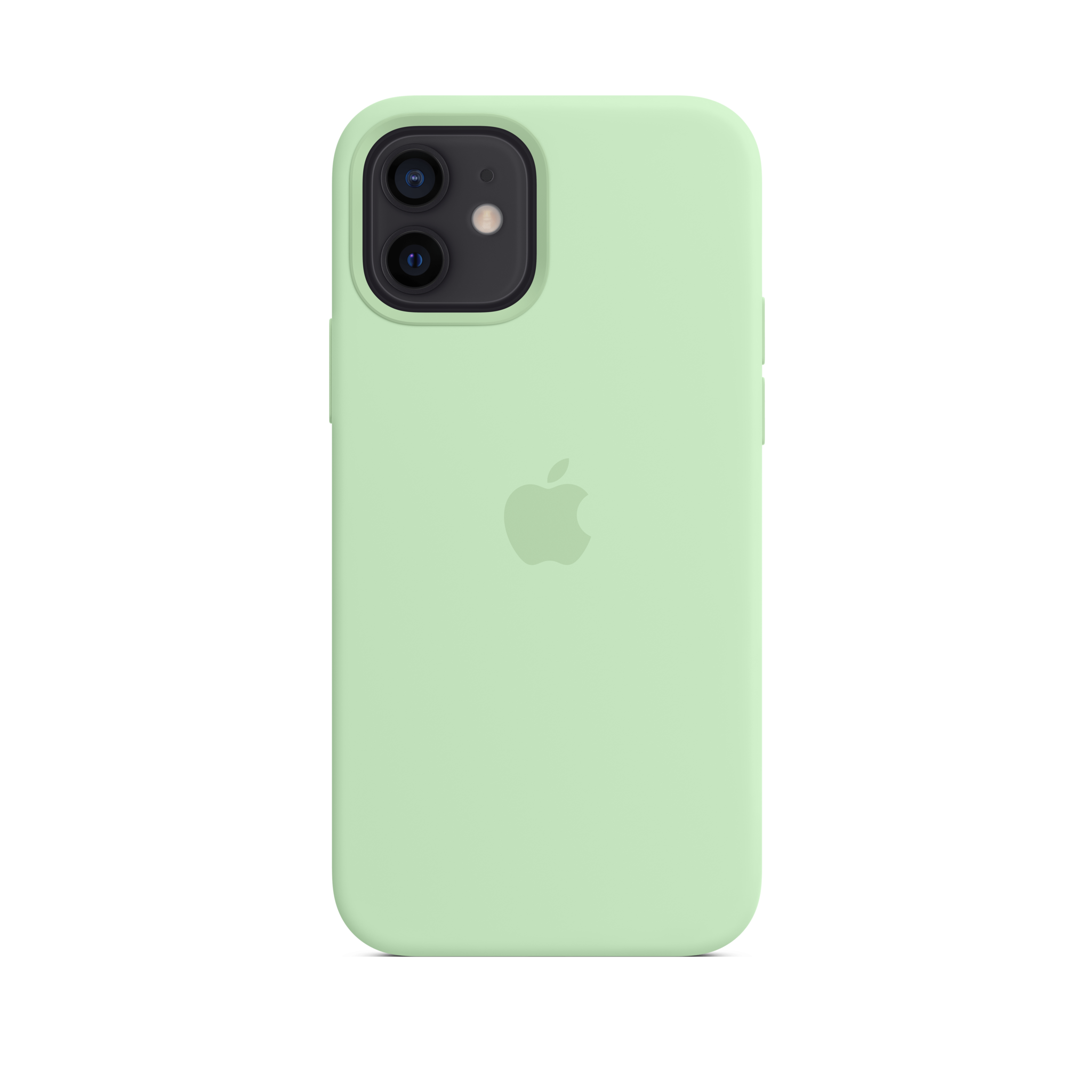 iPhone 12 & 12 Pro Silicone Case with MagSafe — Pistachio