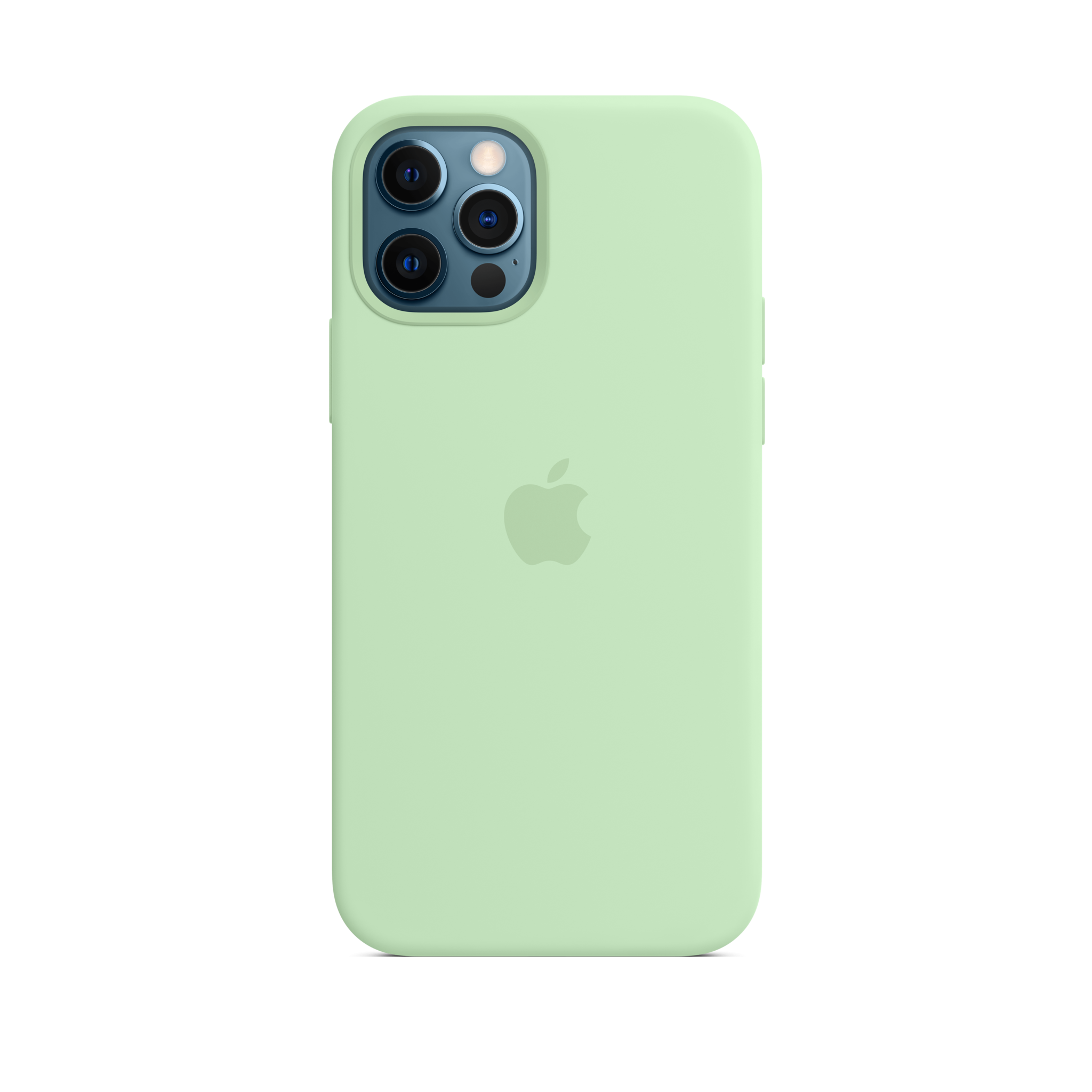 iPhone 12 & 12 Pro Silicone Case with MagSafe — Pistachio