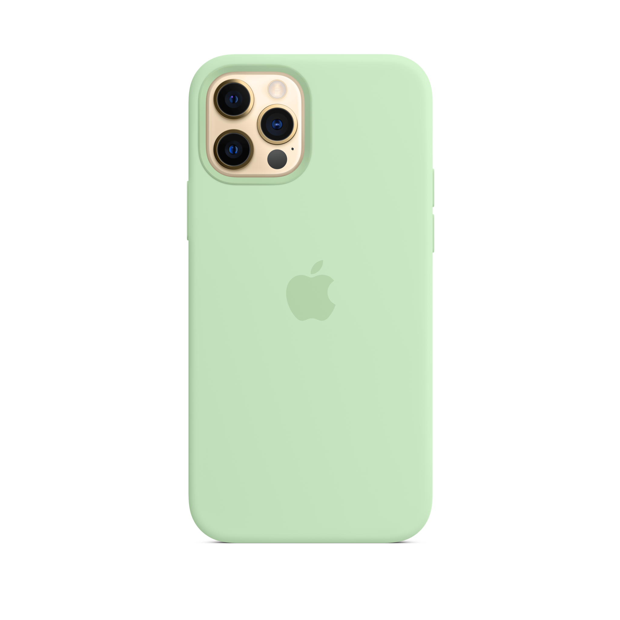 iPhone 12 & 12 Pro Silicone Case with MagSafe — Pistachio
