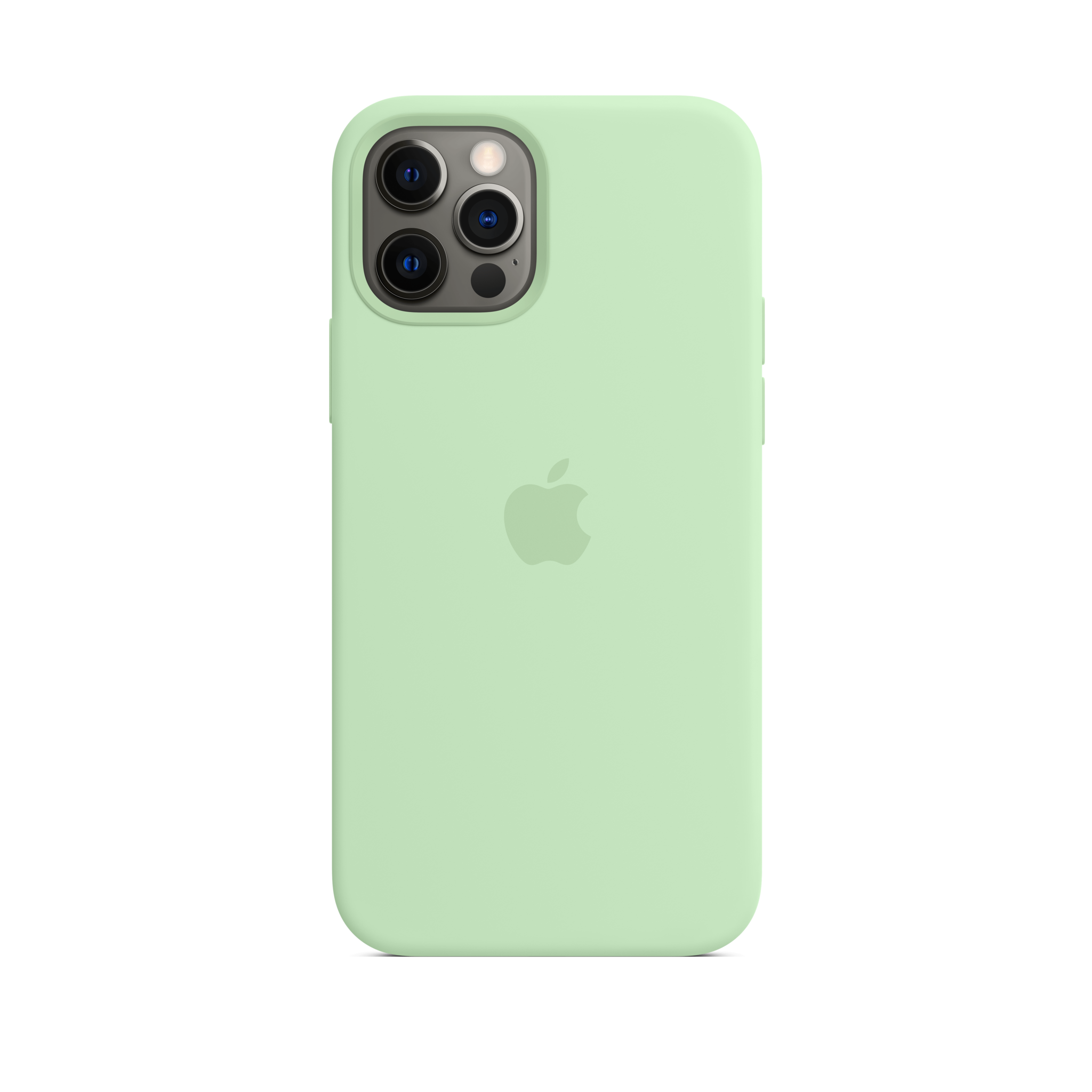 iPhone 12 & 12 Pro Silicone Case with MagSafe — Pistachio