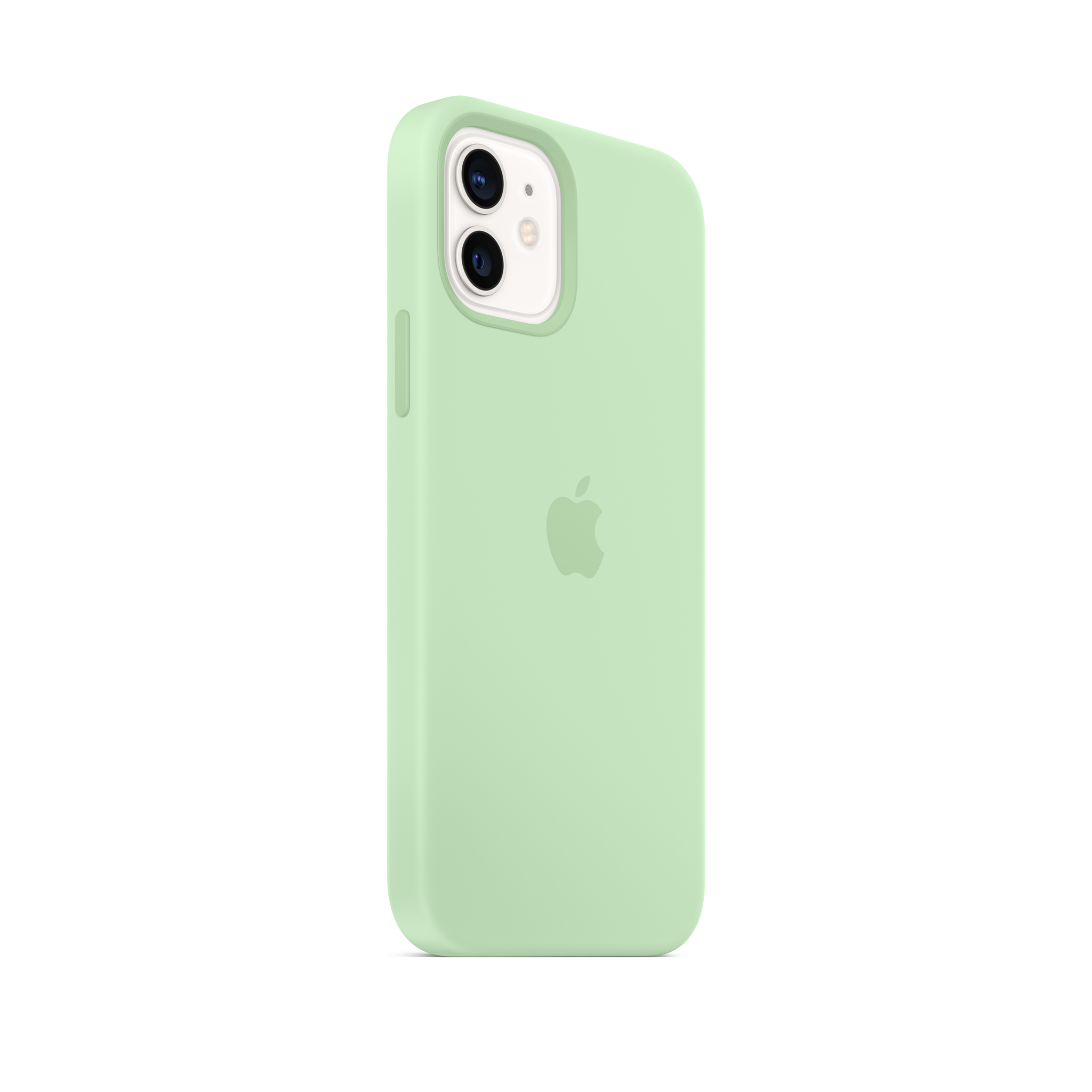 iPhone 12 & 12 Pro Silicone Case with MagSafe — Pistachio