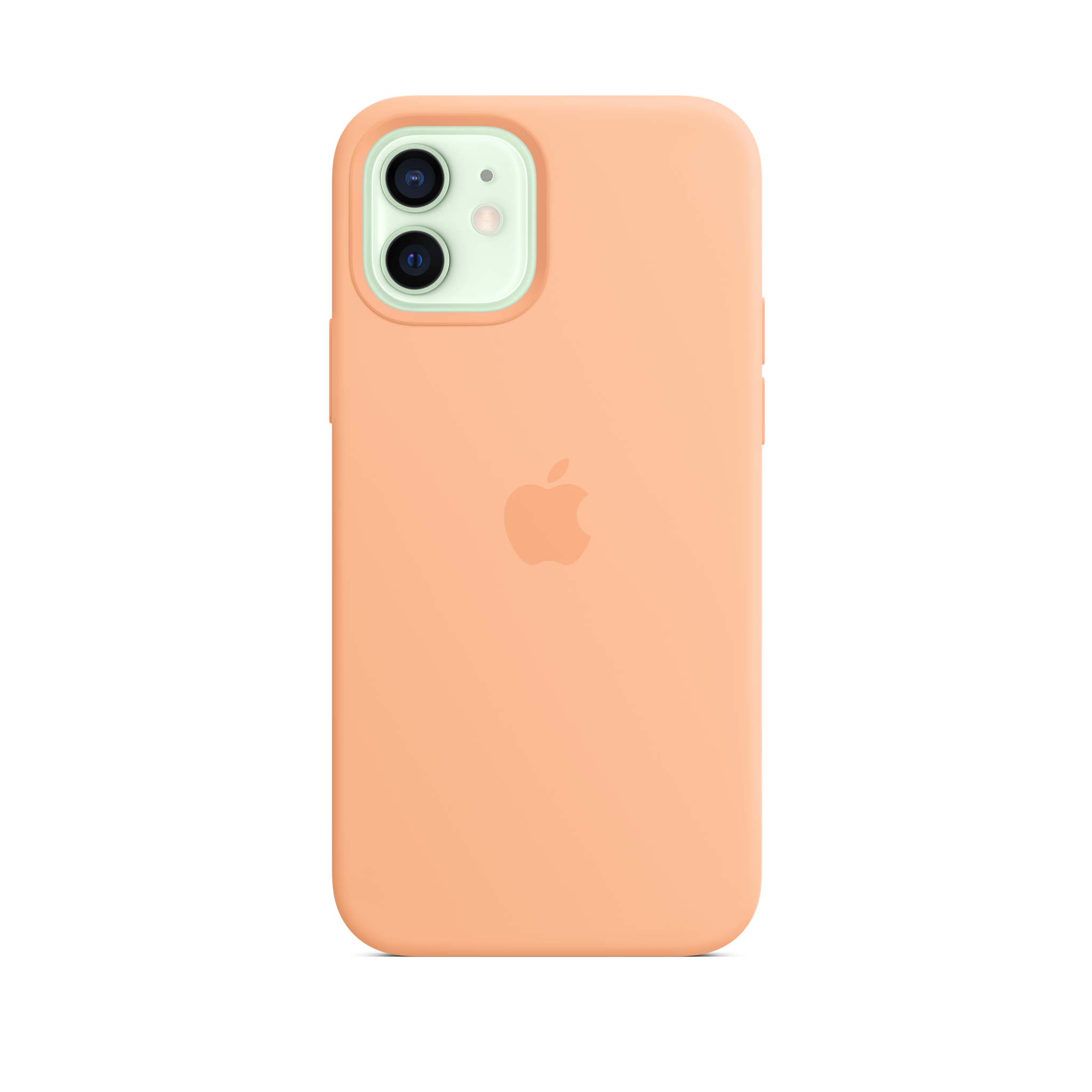 iPhone 12 & 12 Pro Silicone Case with MagSafe — Cantaloupe
