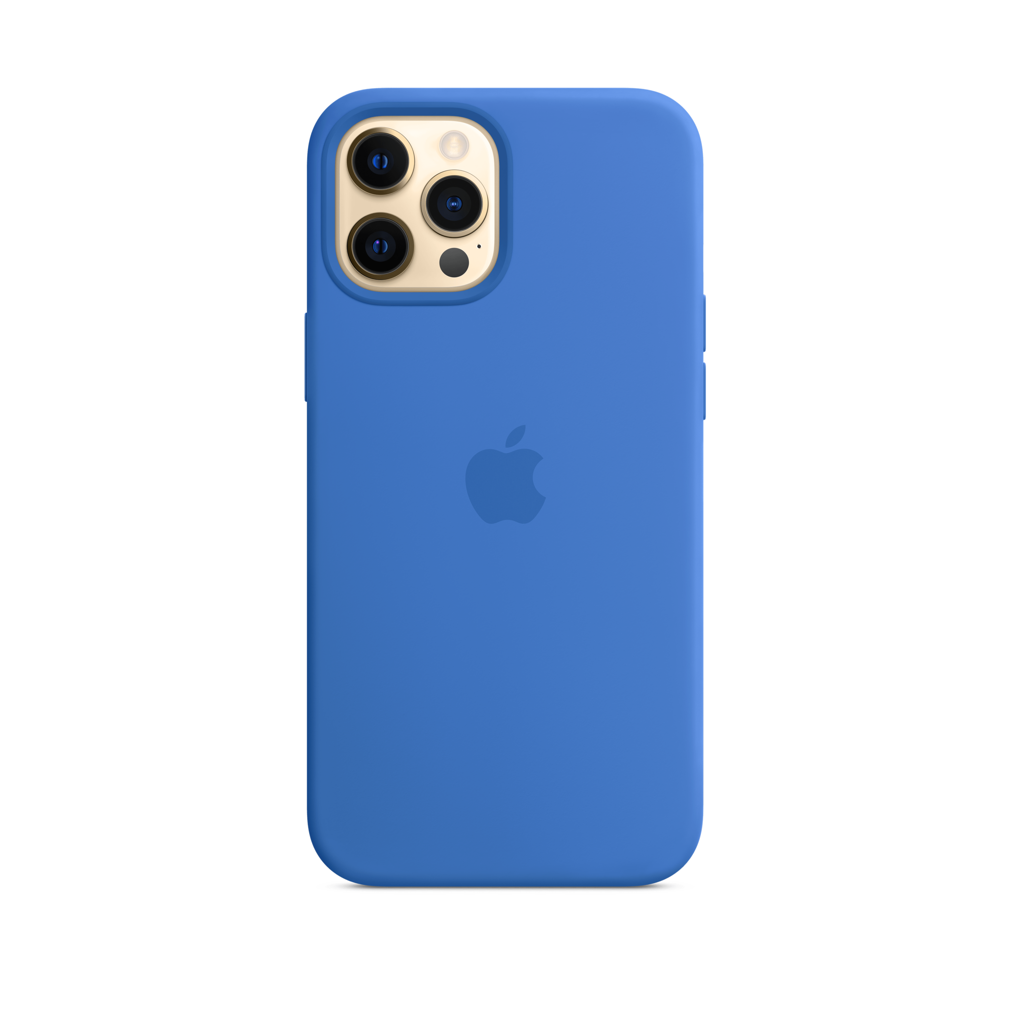 iPhone 12 Pro Max Silicone Case with MagSafe — Capri Blue