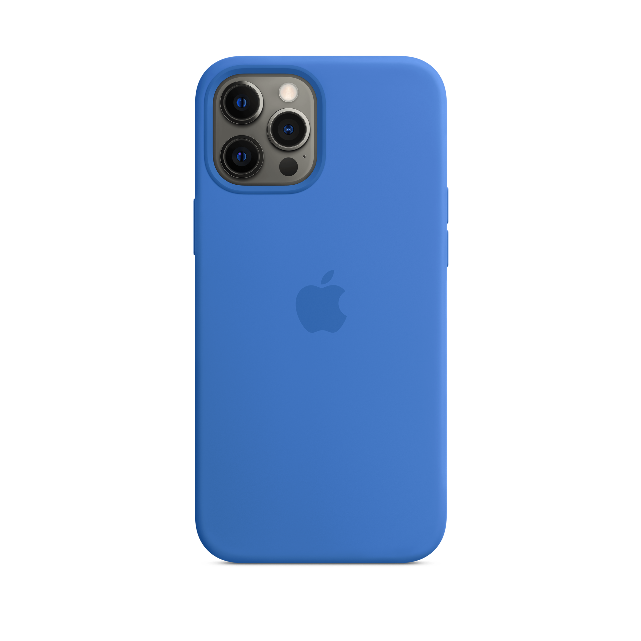 iPhone 12 Pro Max Silicone Case with MagSafe — Capri Blue
