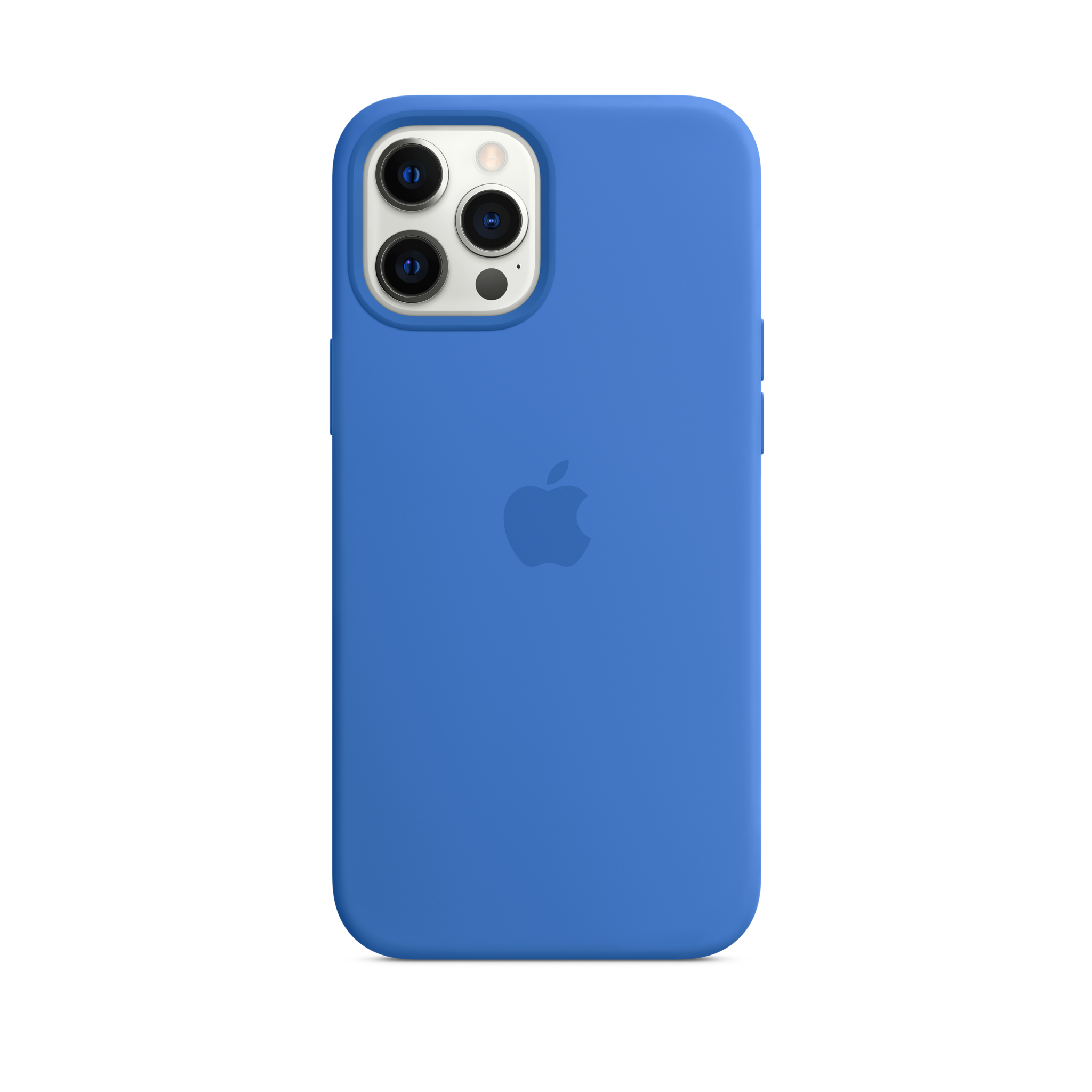 iPhone 12 Pro Max Silicone Case with MagSafe — Capri Blue
