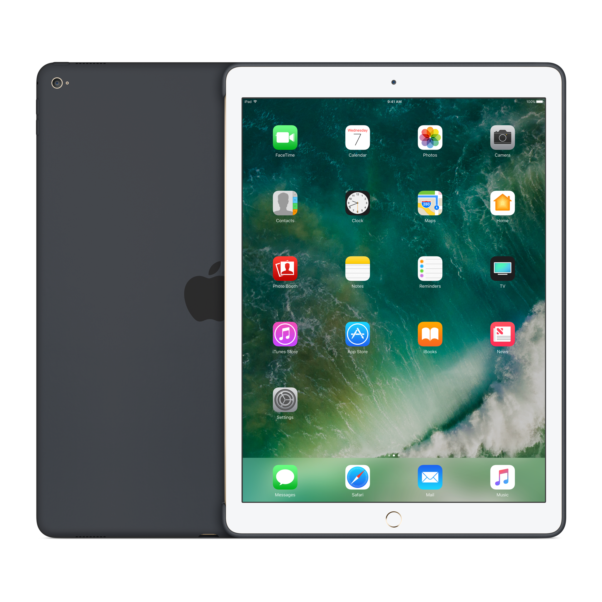 Silicone Case for iPad Pro 12.9″ — Charcoal Gray