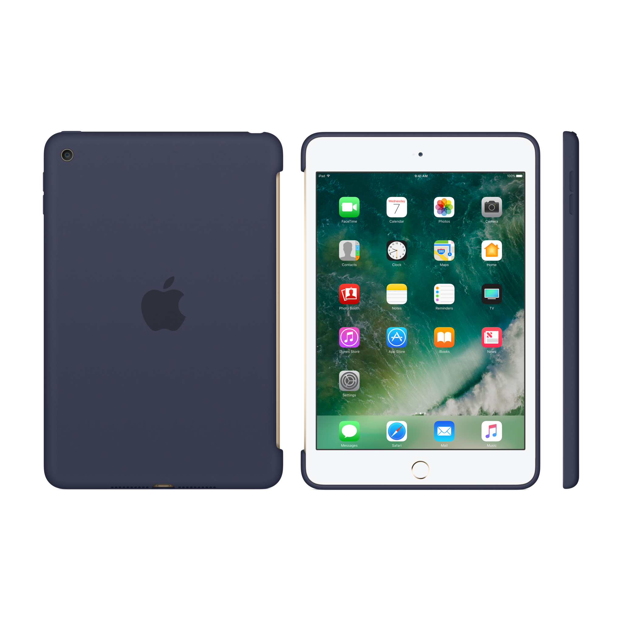 iPad mini 4 Silicone Case — Midnight Blue