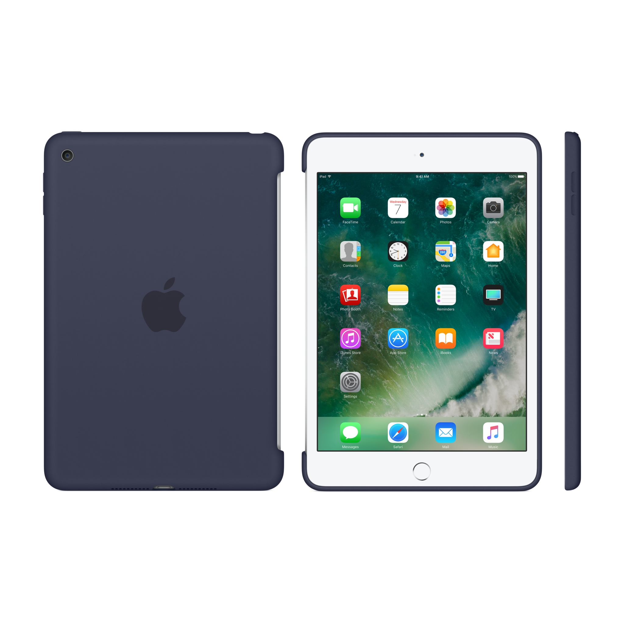 iPad mini 4 Silicone Case — Midnight Blue