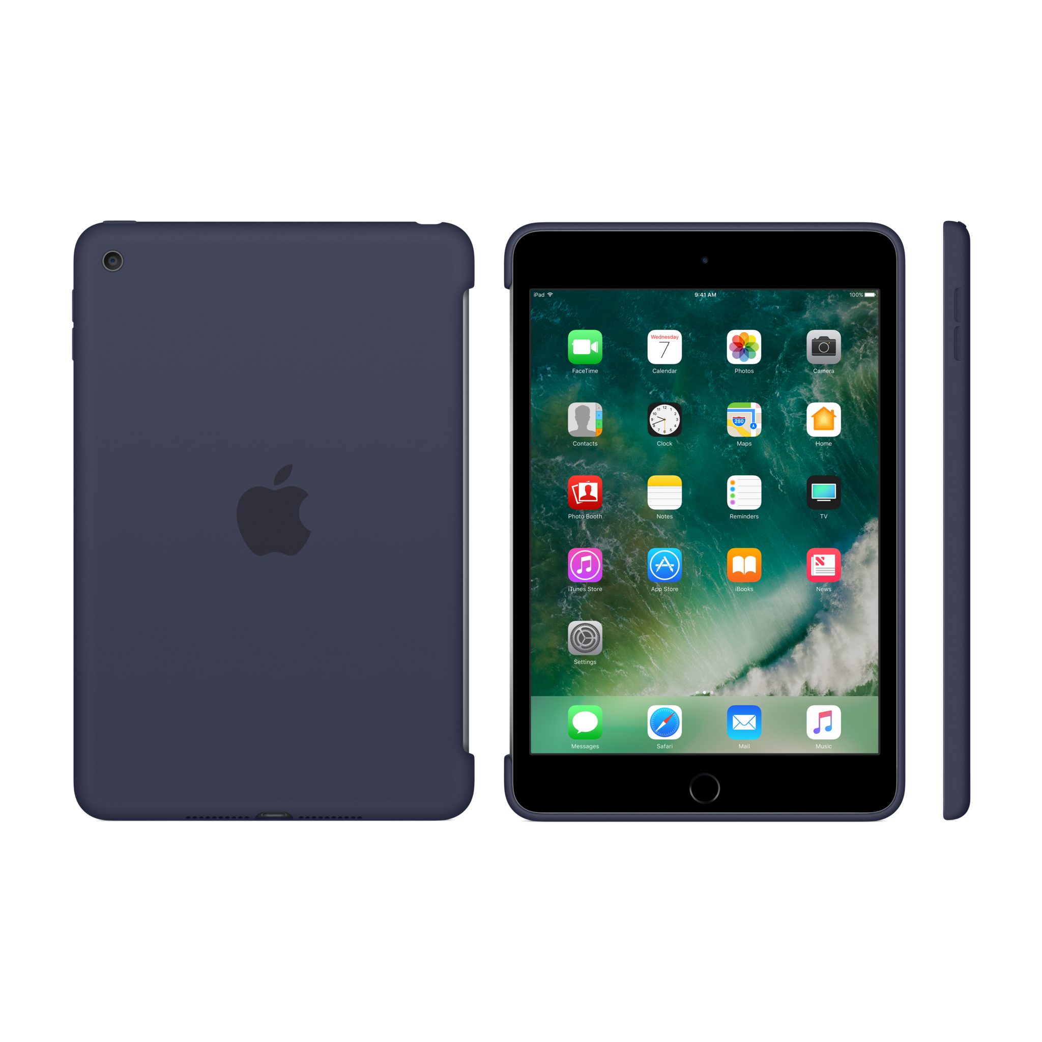 iPad mini 4 Silicone Case — Midnight Blue