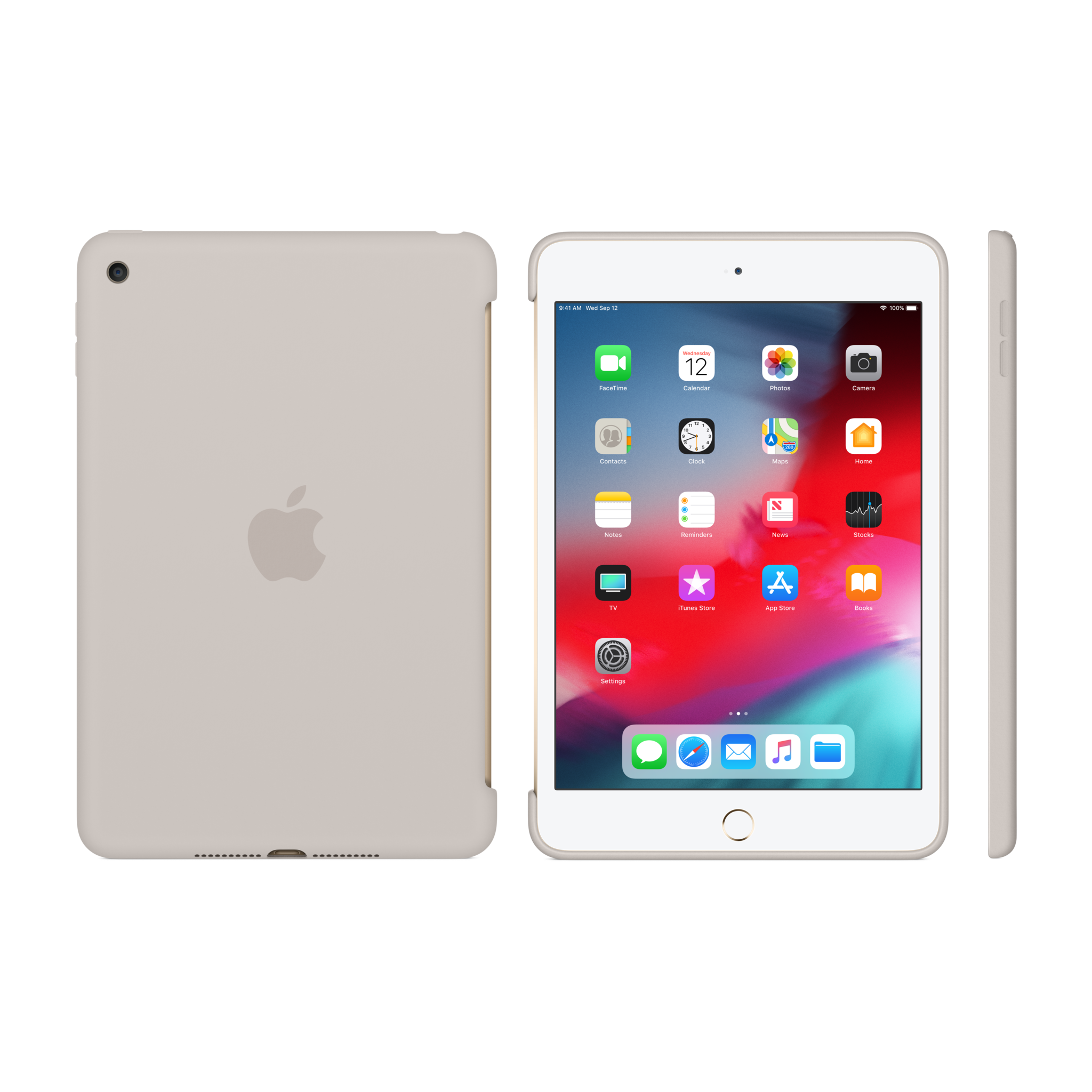 iPad mini 4 Silicone Case — Stone