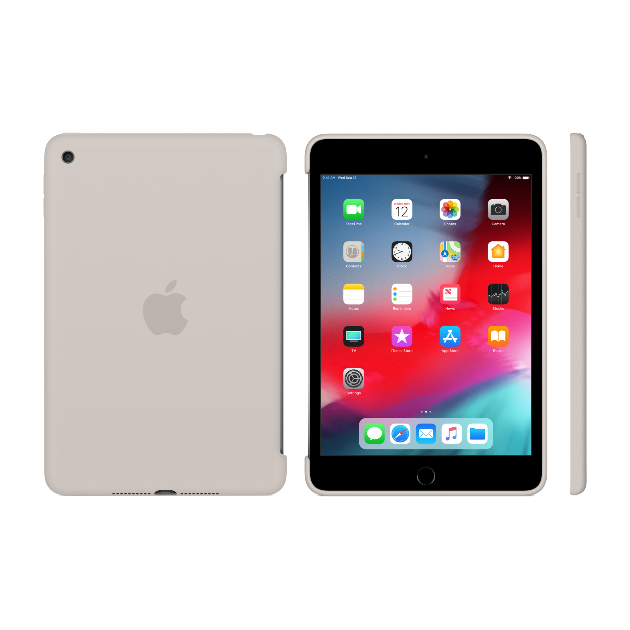 iPad mini 4 Silicone Case — Stone
