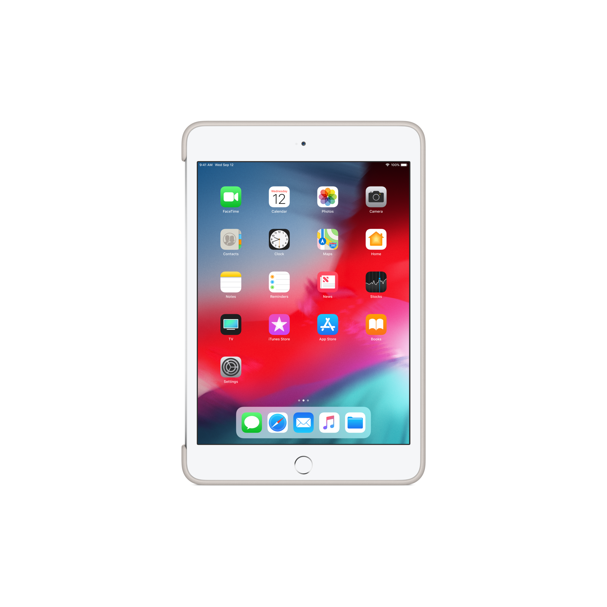 iPad mini 4 Silicone Case — Stone