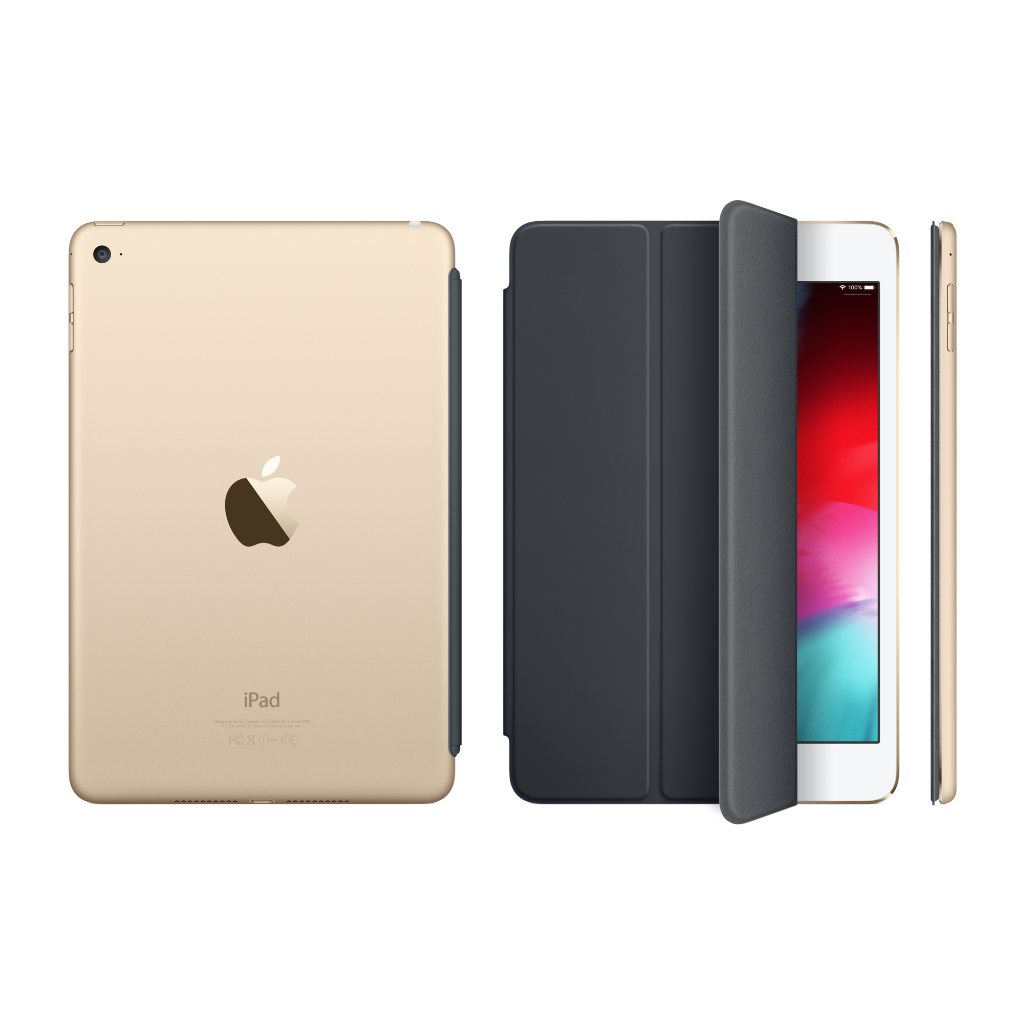 iPad mini 4 Smart Cover — Charcoal Gray