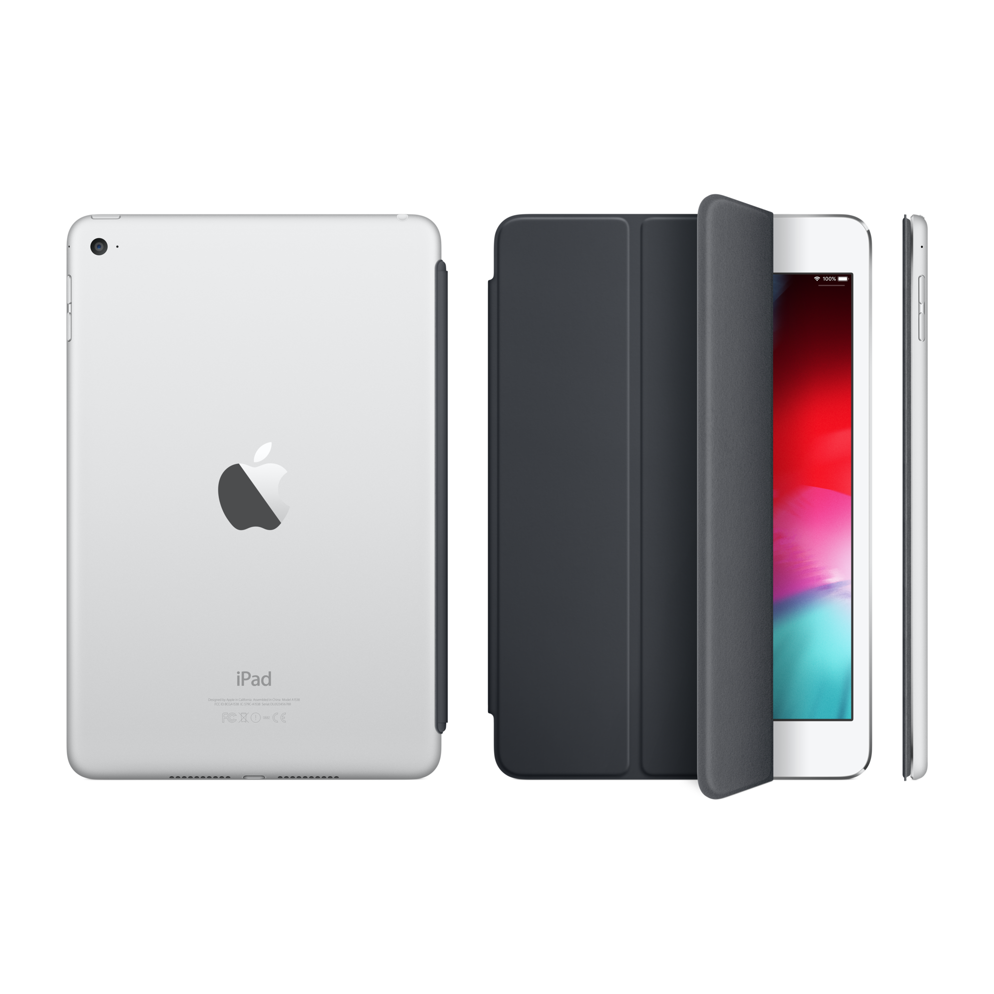 iPad mini 4 Smart Cover — Charcoal Gray
