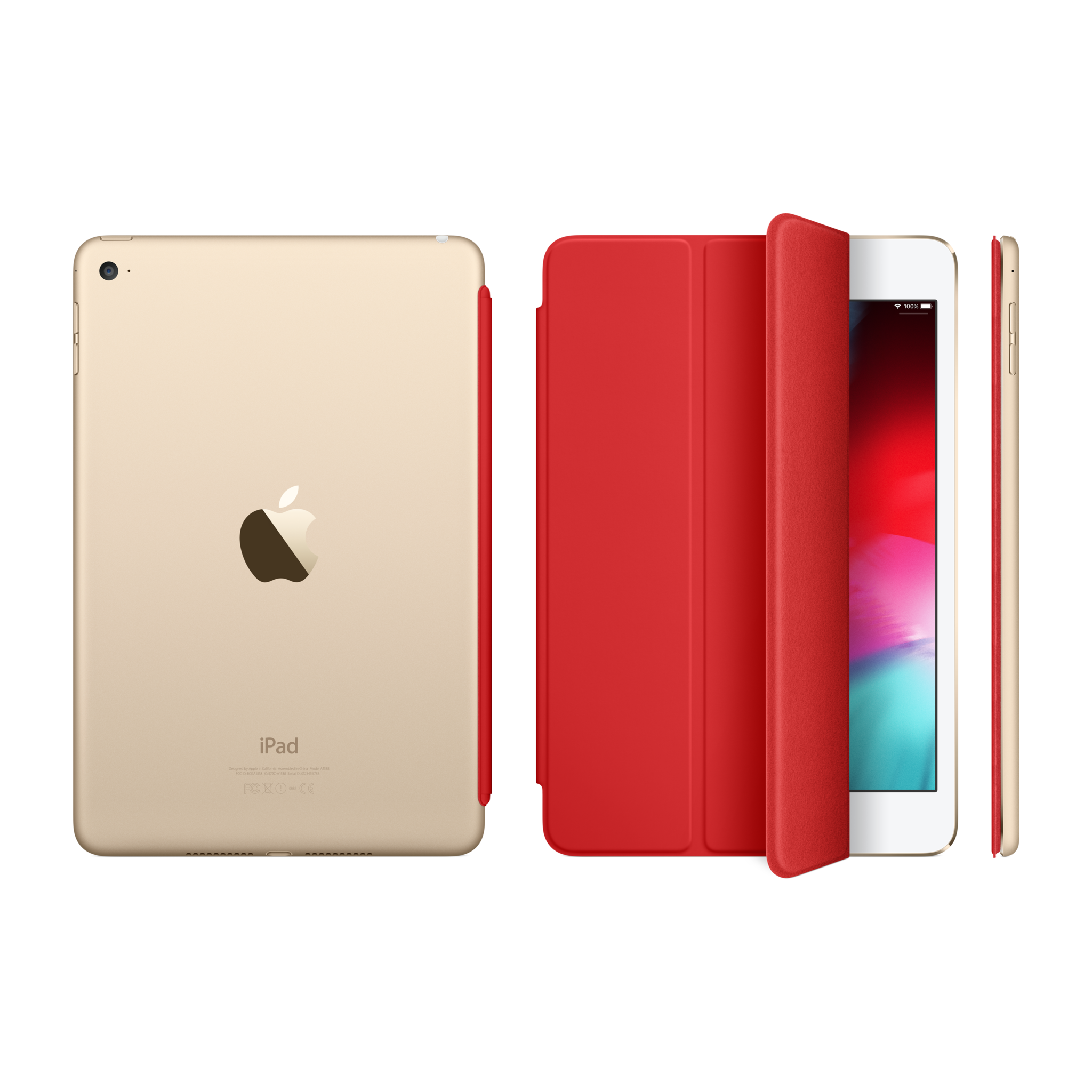 iPad mini 4 Smart Cover — Red