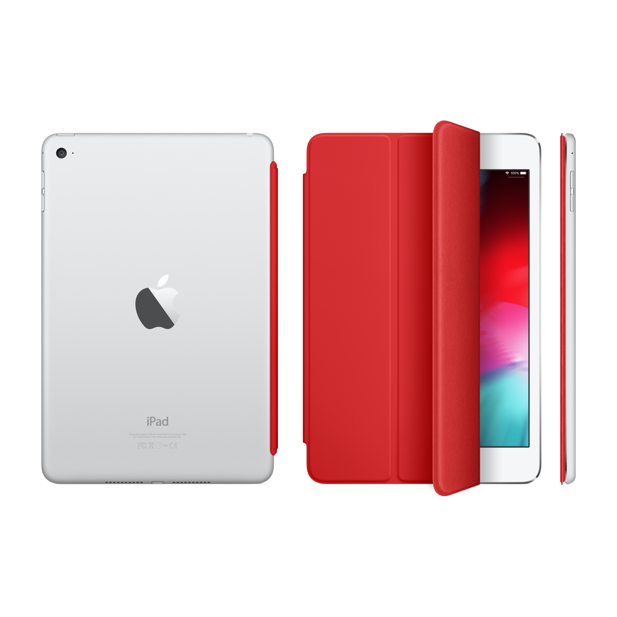 iPad mini 4 Smart Cover — Red