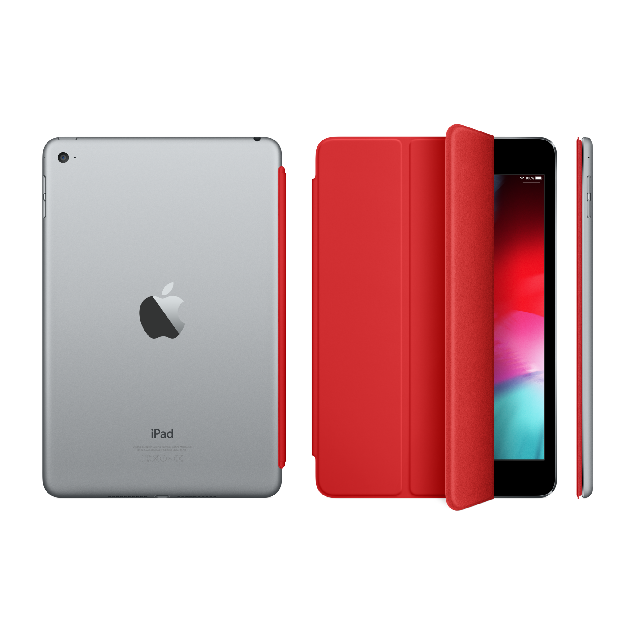 iPad mini 4 Smart Cover — Red