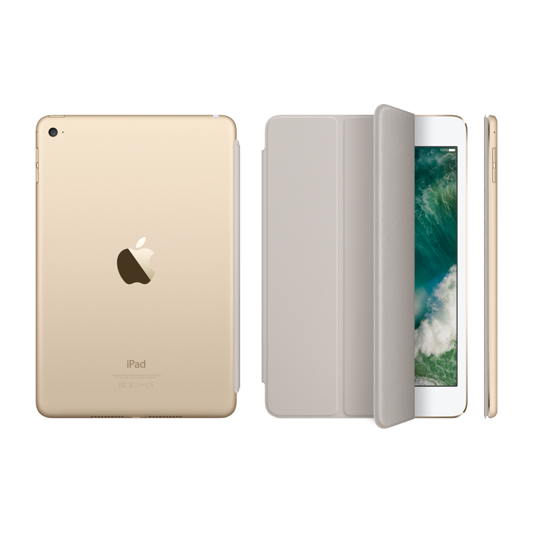 iPad mini 4 Smart Cover — Stone