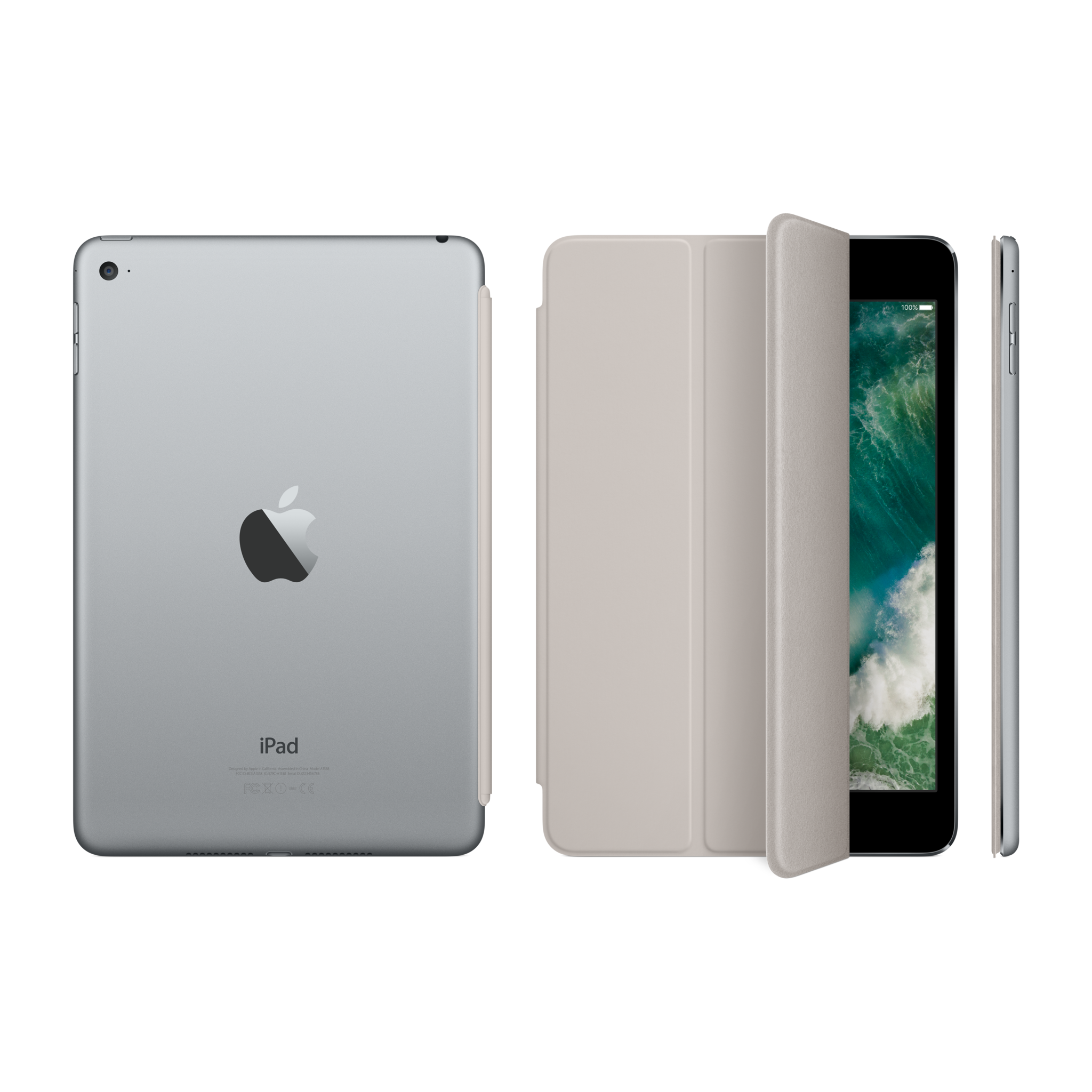 iPad mini 4 Smart Cover — Stone