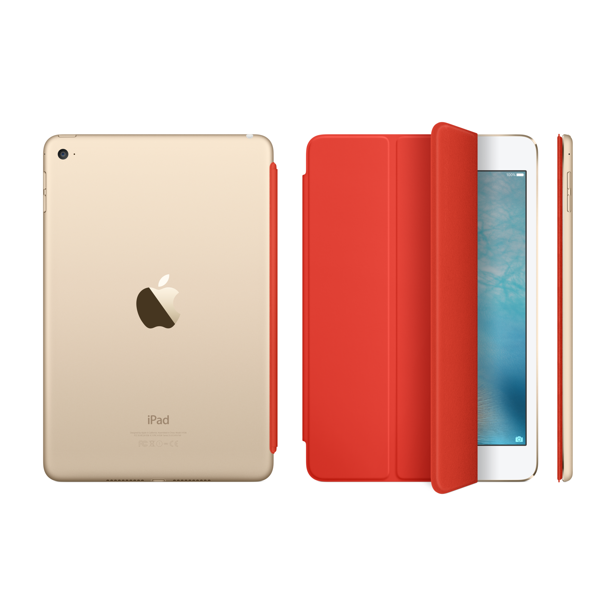 iPad mini 4 Smart Cover — Orange