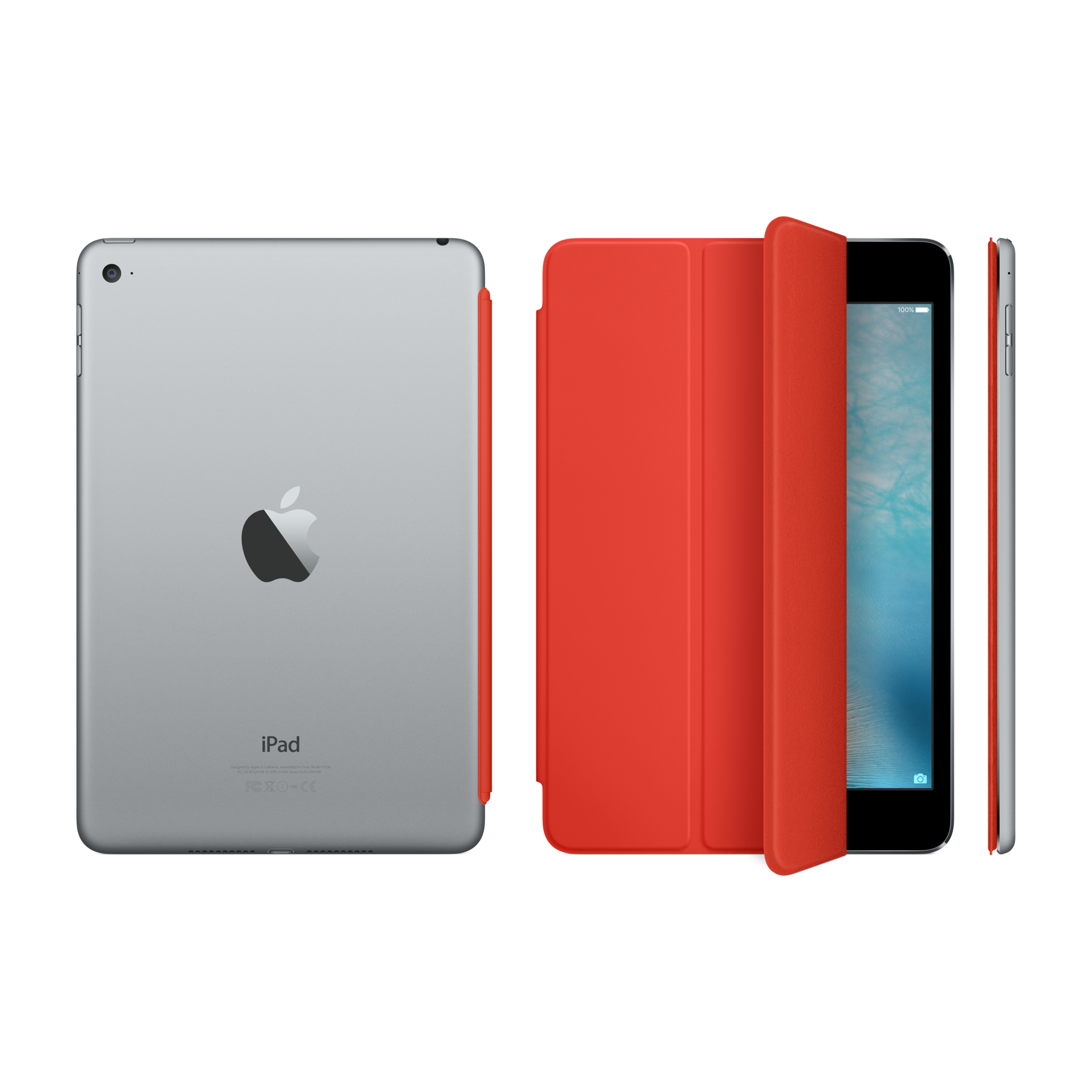 iPad mini 4 Smart Cover — Orange